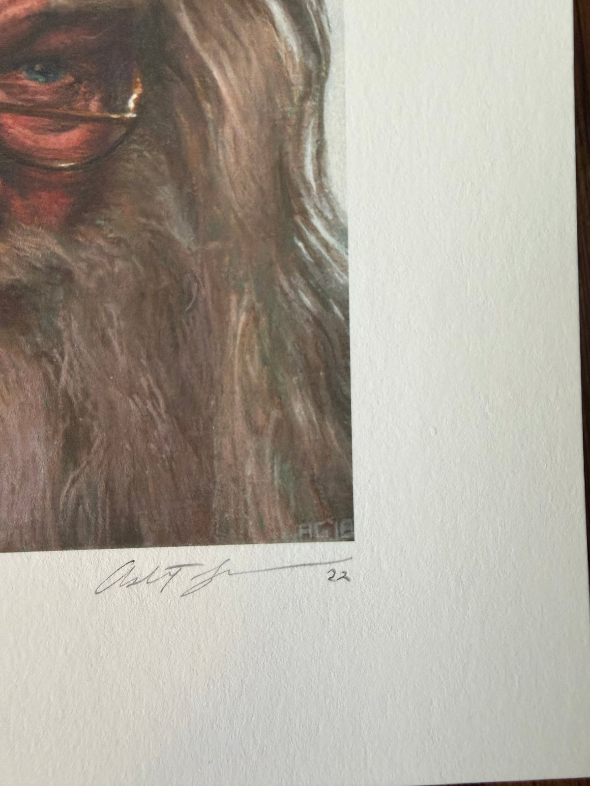 Ashton Gallagher - Harry Potter Dumbledore Portrait - 6x6 - Limited Edition Print