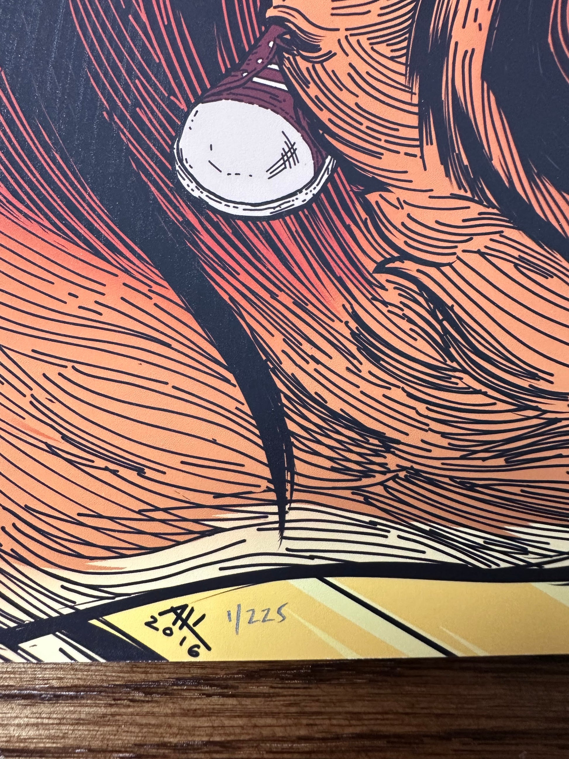 Andrew Sebastian Kwan - Lilo & Calvin 13x19 art print - detail image 6