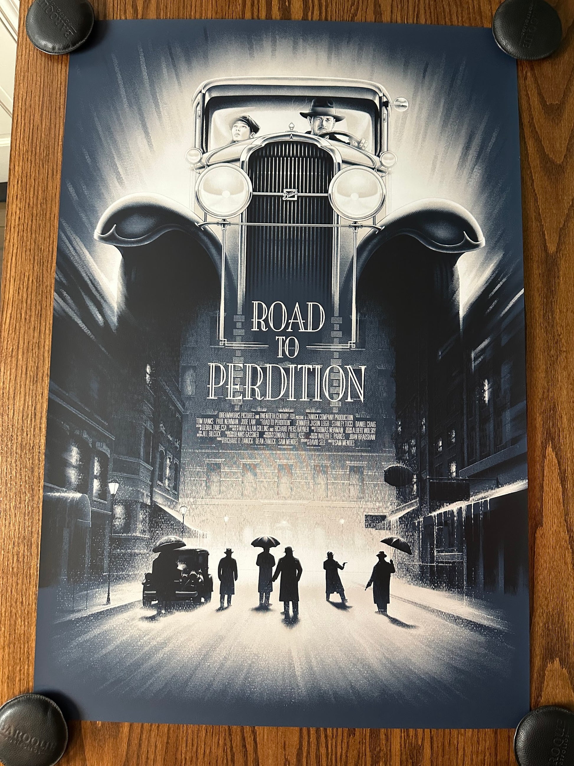 Daniel Castro Maia - Road to Perdition 24x36 movie poster