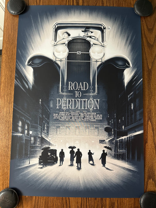 Daniel Castro Maia - Road to Perdition 24x36 movie poster