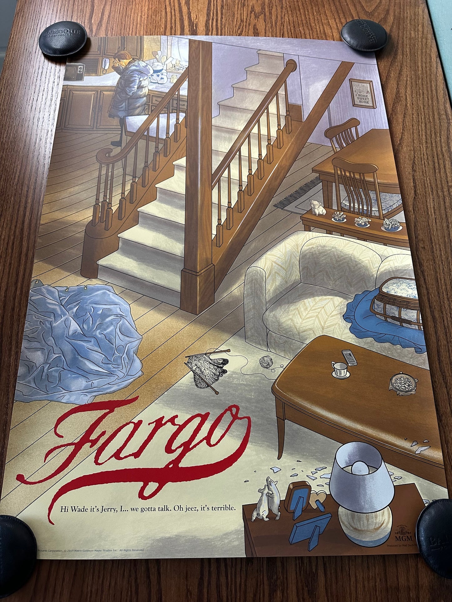 Jonathan Burton - Fargo 24x36 movie poster