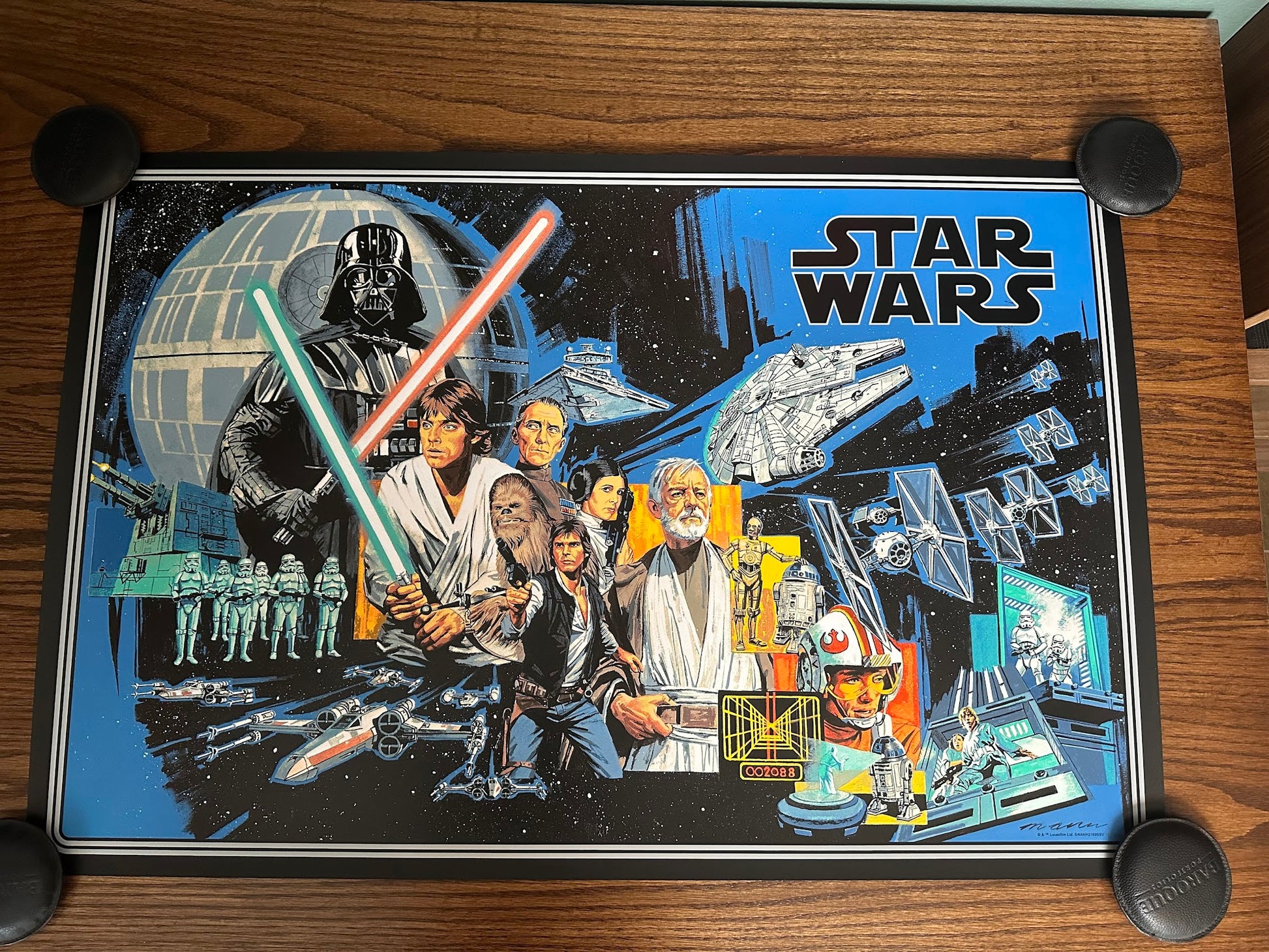 Paul Mann - Star Wars Variant 36x24 movie poster
