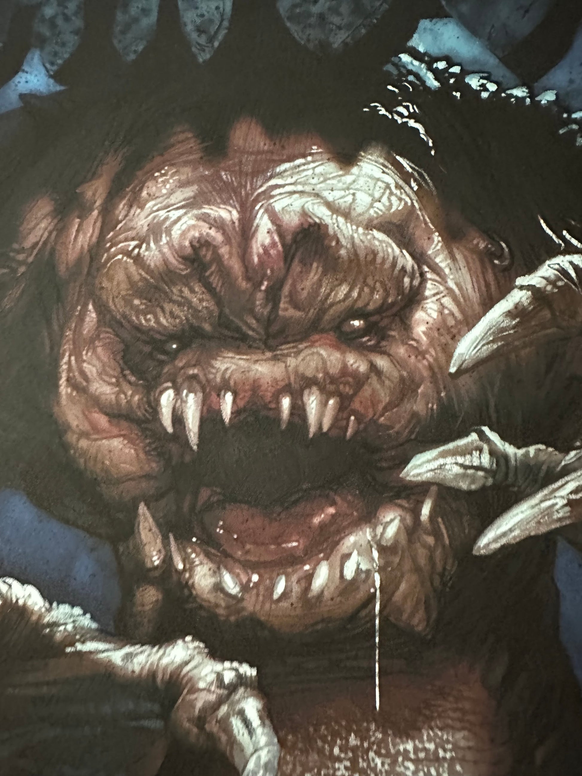 Barrett Chapman - Rancor Portrait 13x19 art print - detail image 3
