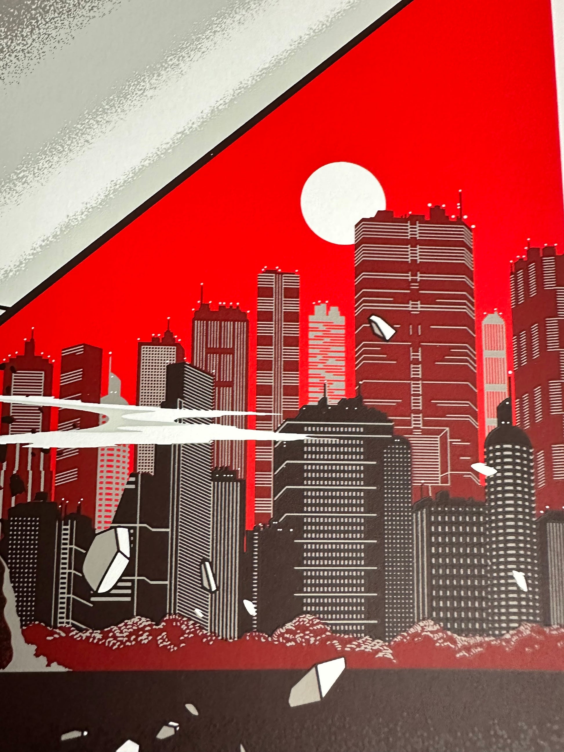 Guillaume Morellec - Akira "Kung-Fu Theater" 18x24 movie poster - detail image 5