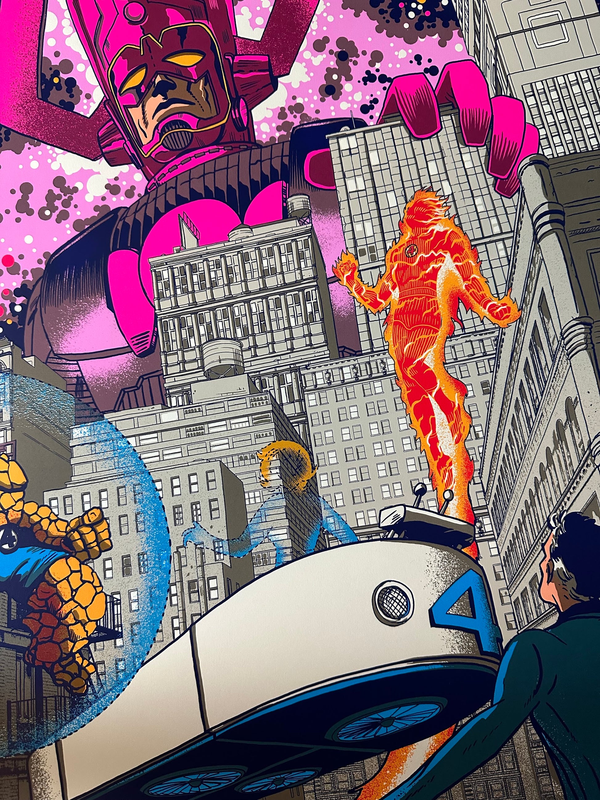 Raid71 - Fantastic Four 24x36 movie poster - detail image 3