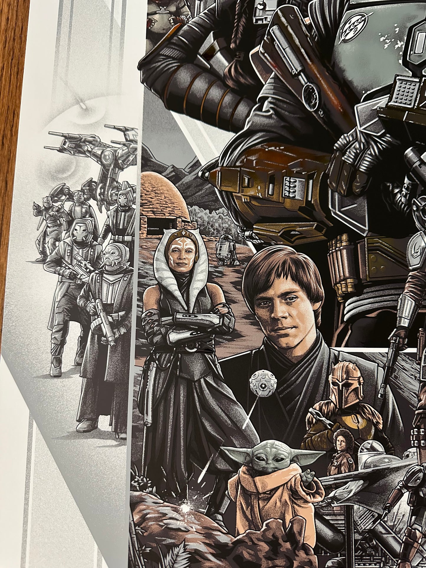 Amien Juugo - The Book of Boba Fett Variant 24x36 movie poster - detail image 5