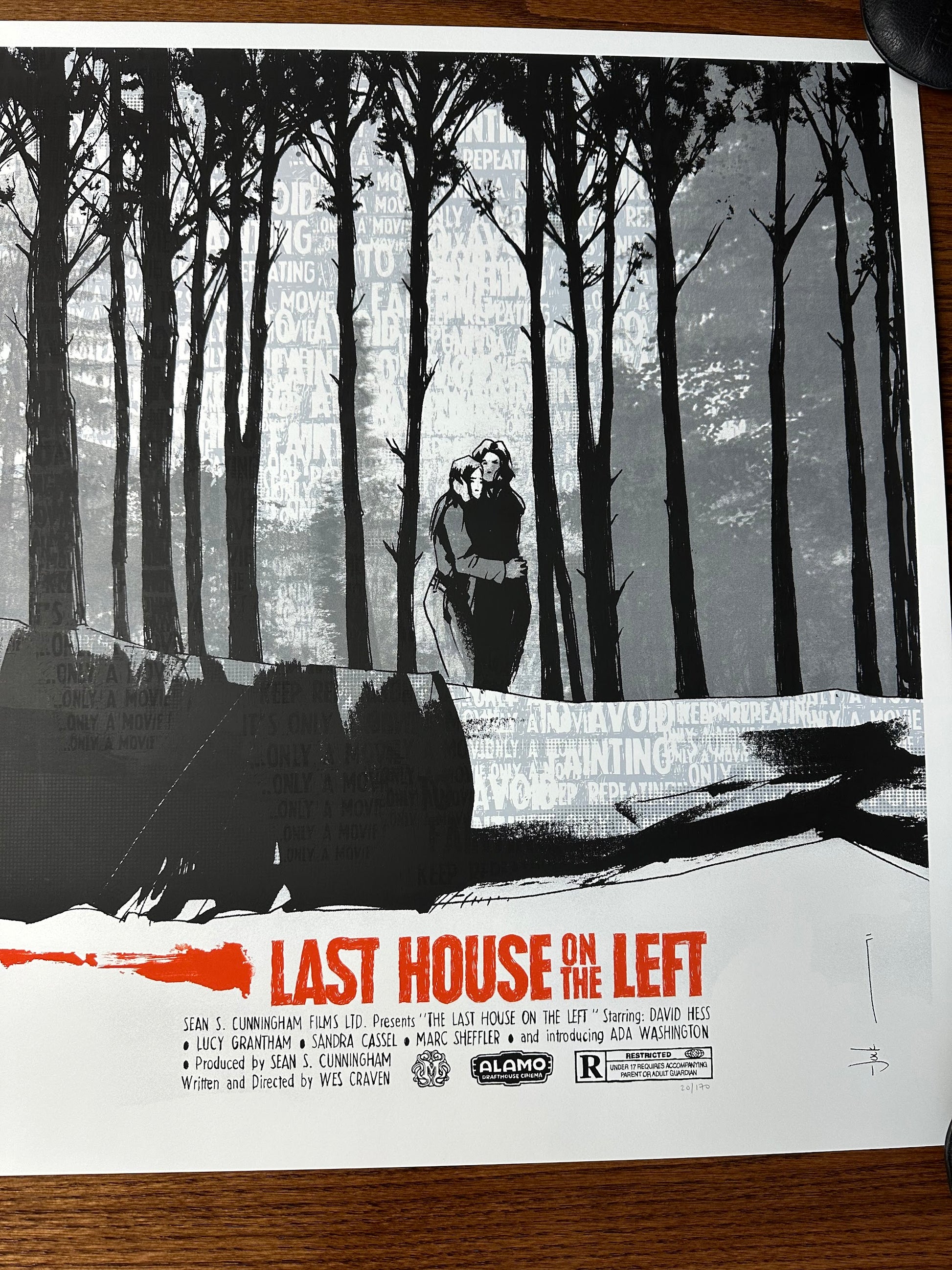 Jock - The Last House on the Left 36x24 movie poster - detail image 4