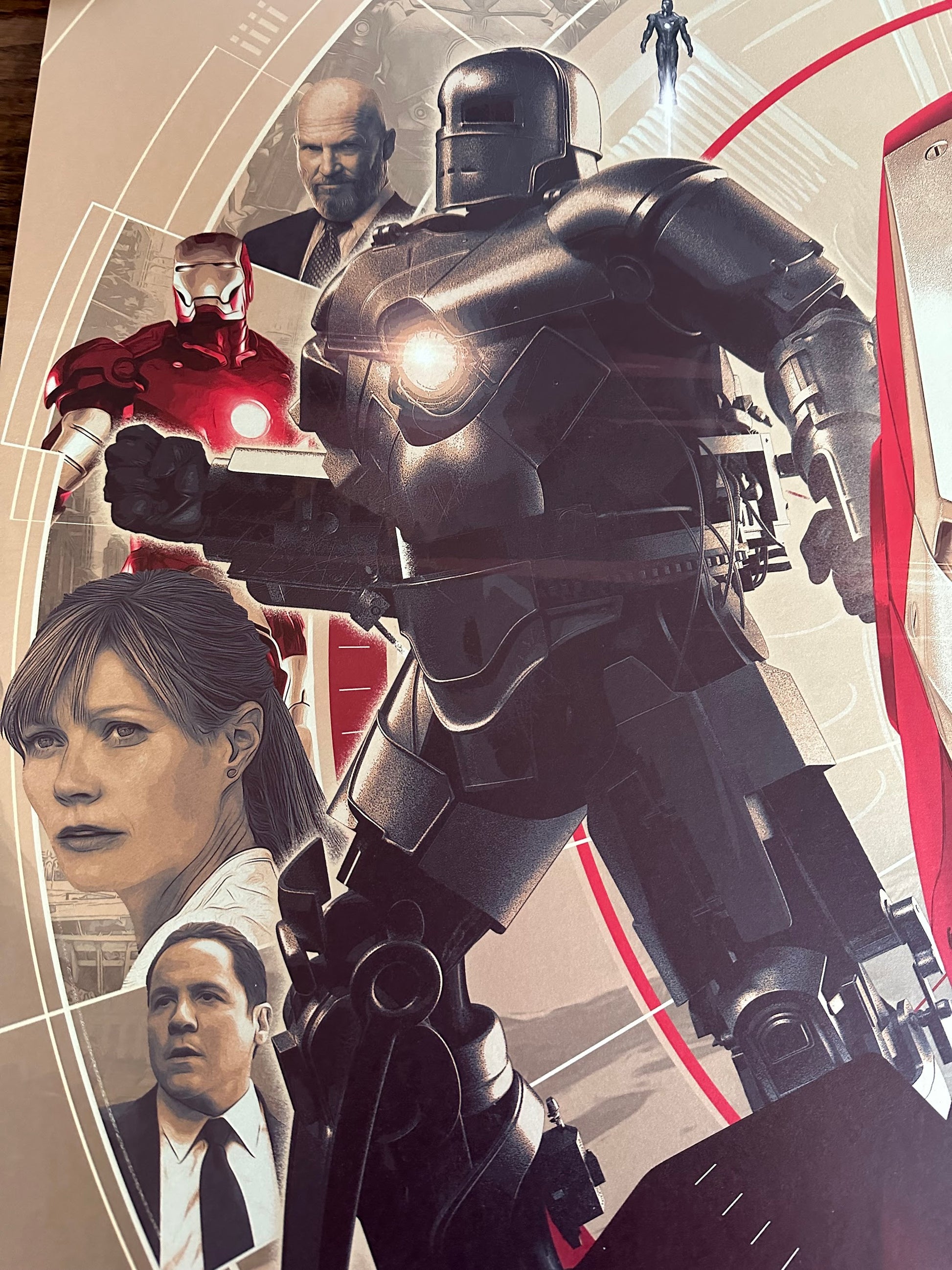 Devin Schoeffler - Iron Man Triptych 36x24 movie poster - detail image 4