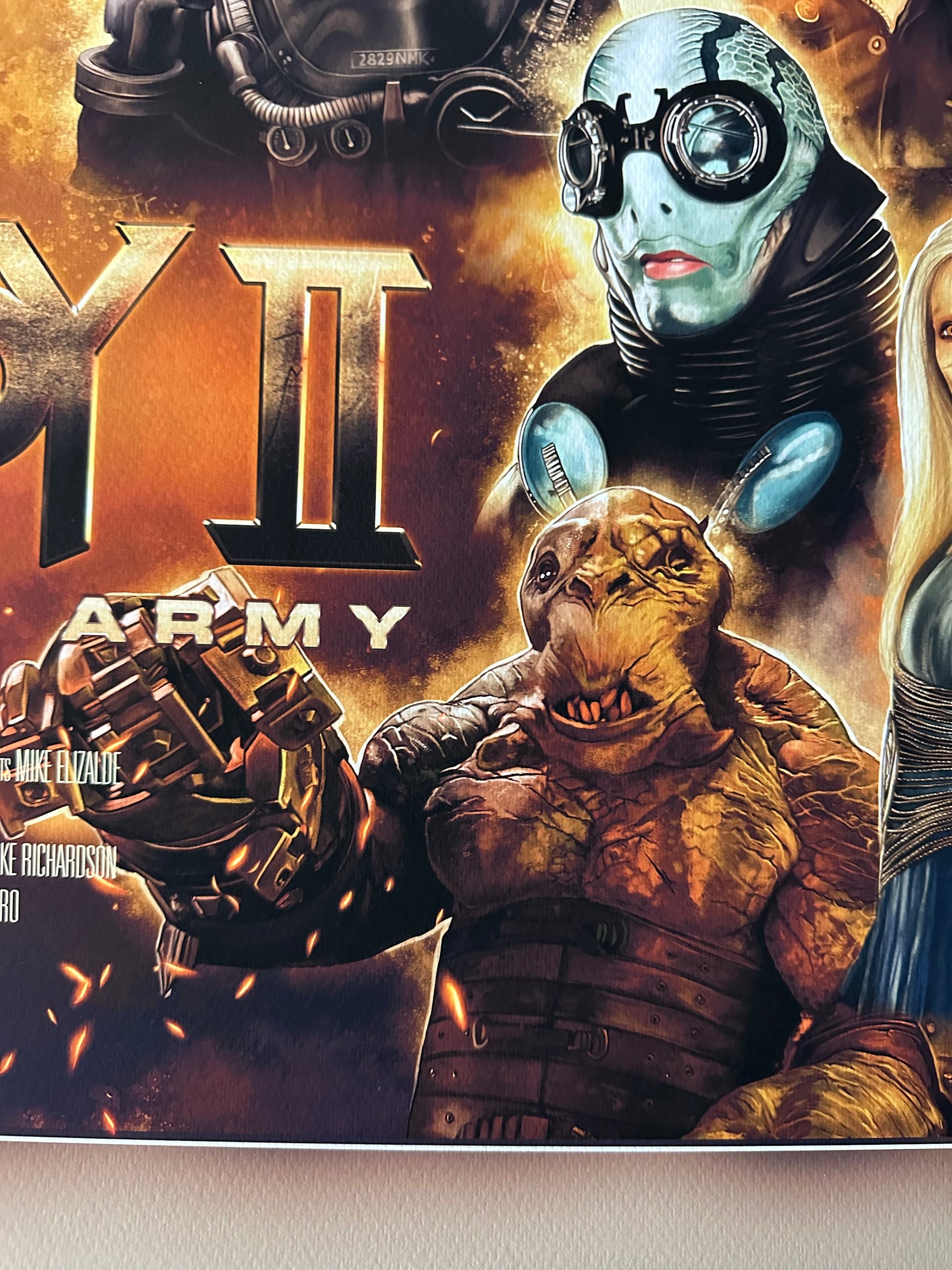 Rich Davies - Hellboy 2 The Golden Army 24x36 movie poster - detail image 6