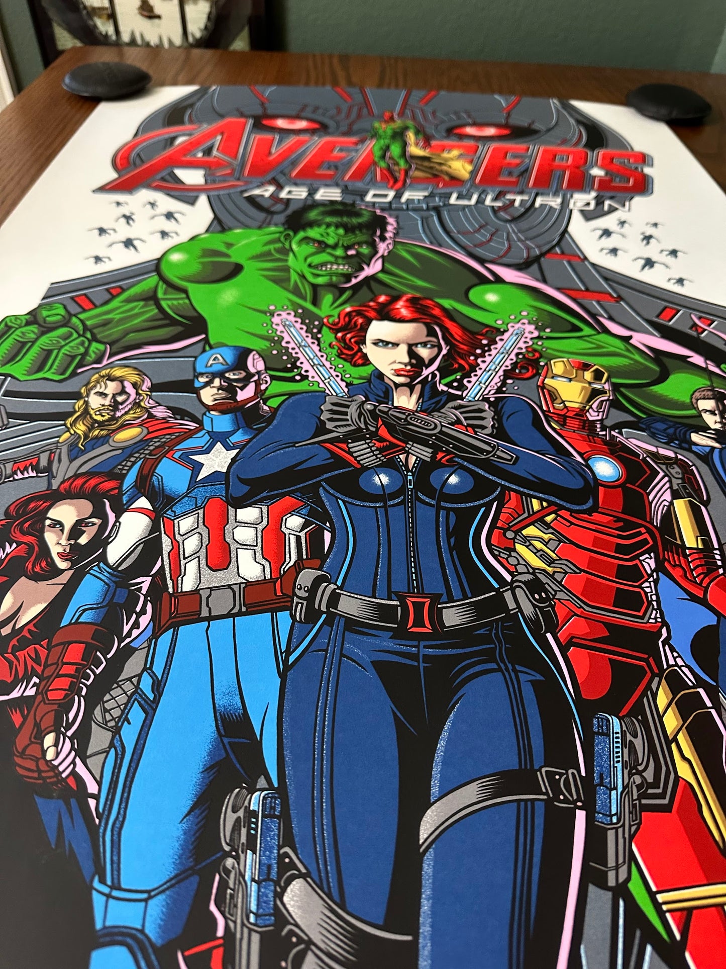 Justin Hampton - Avengers Age of Ultron 24x36 movie poster - detail image 4