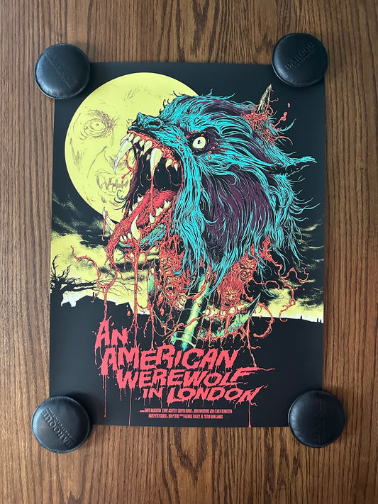 Mark Richards – An American Werewolf in London, 18 x 24 in, art print