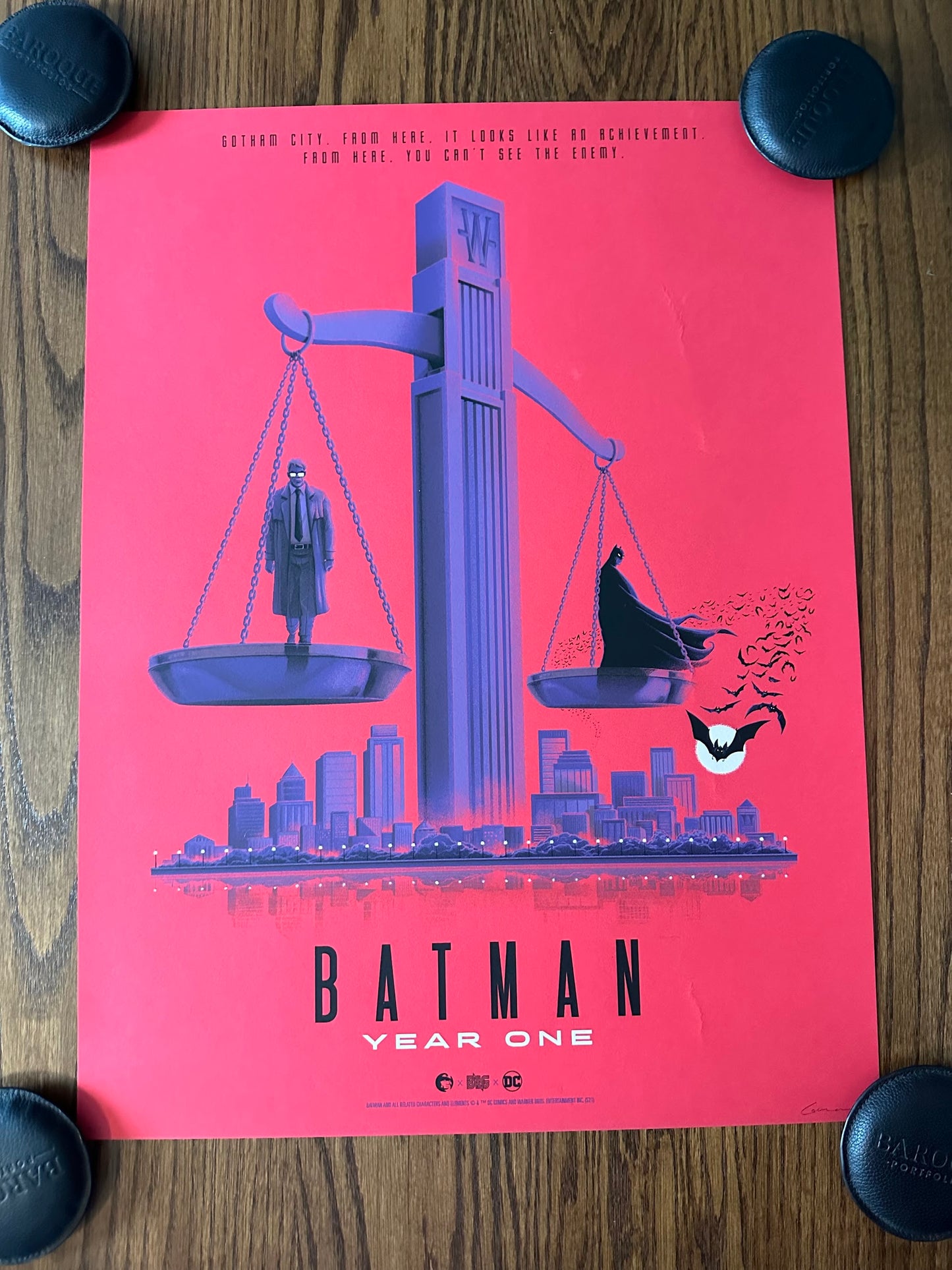 Patrick Connan - Batman Year One Variant 18x24 movie poster