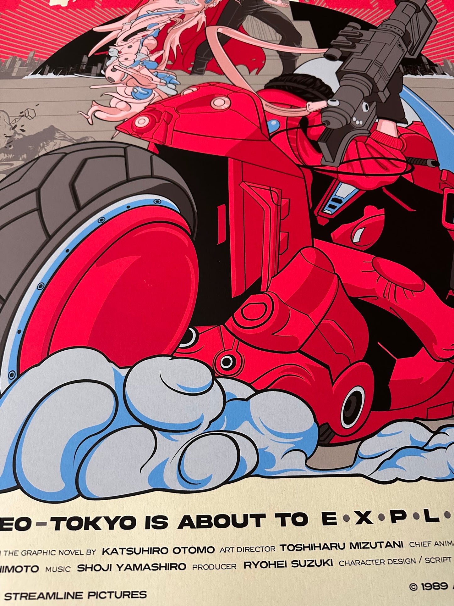 Vincent Aseo - Akira - 24x36 - Limited Edition Poster