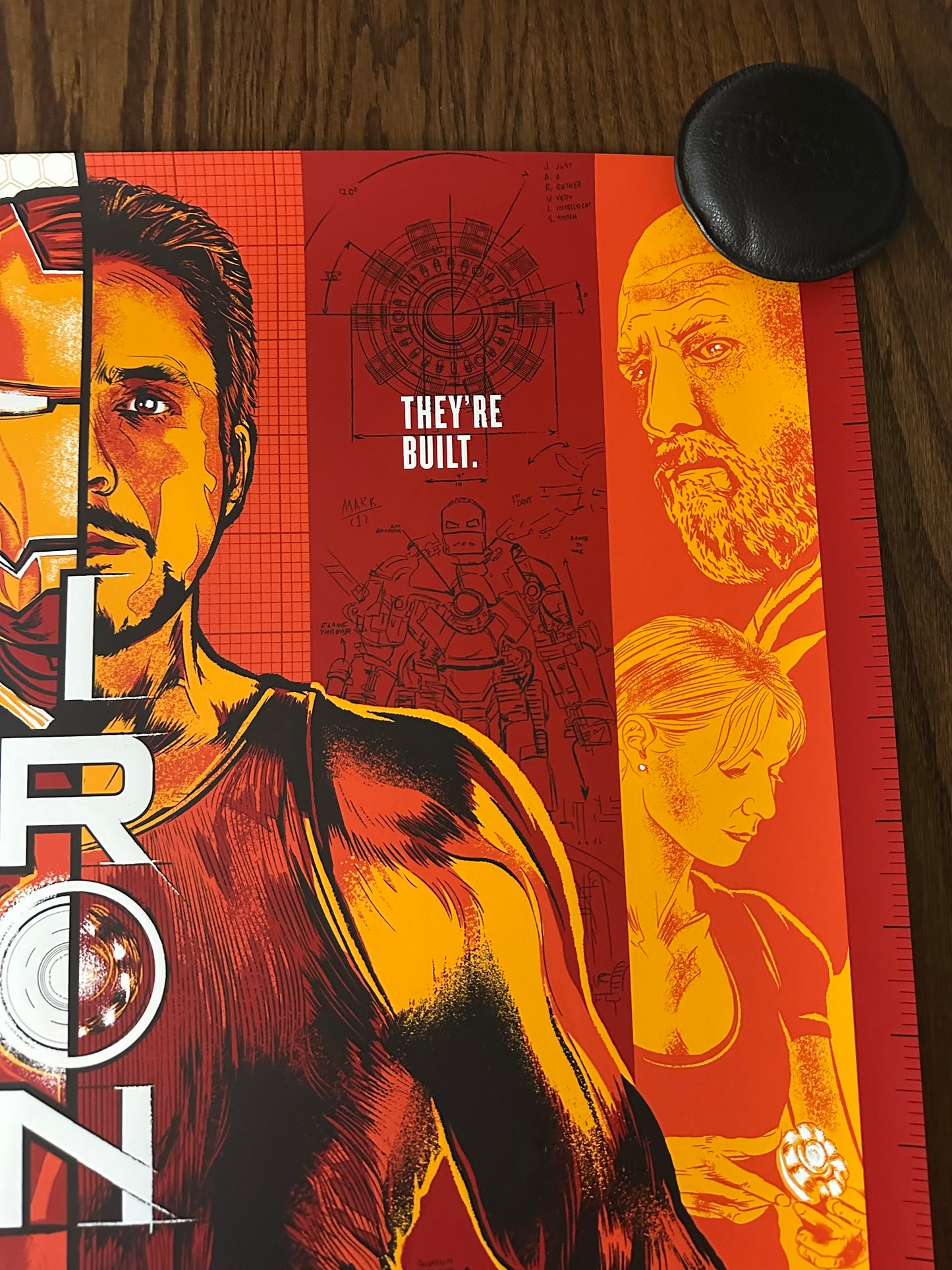 Christopher Cox - Iron Man 24x36 movie poster - detail image 3