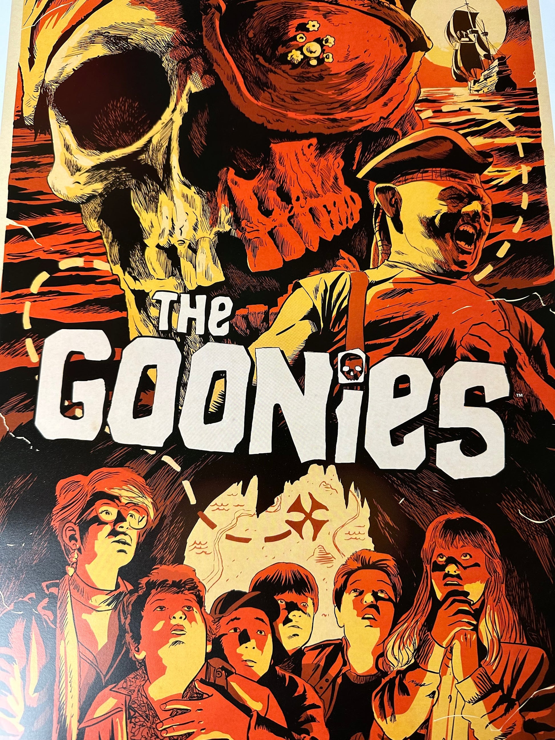 Francesco Francavilla - The Goonies 18x24 movie poster - detail image 2