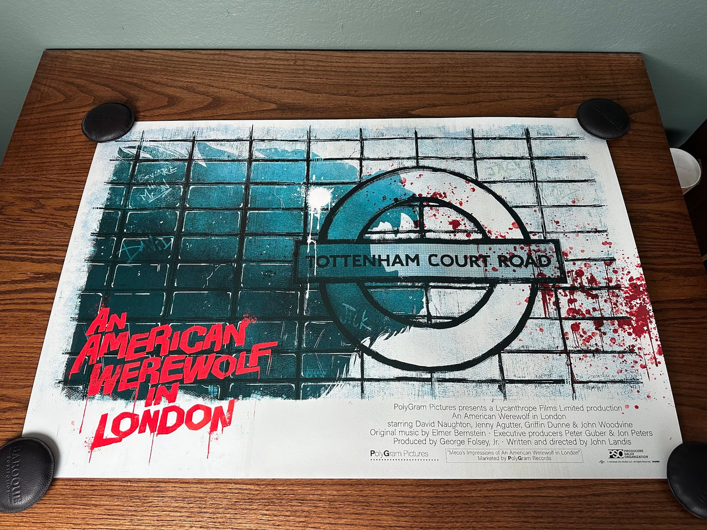 Heather Vaughan - An American Werewolf in London 36x24 movie poster