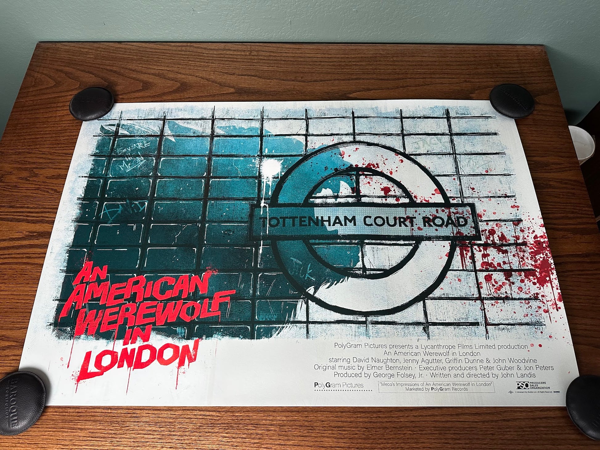 Heather Vaughan - An American Werewolf in London 36x24 movie poster