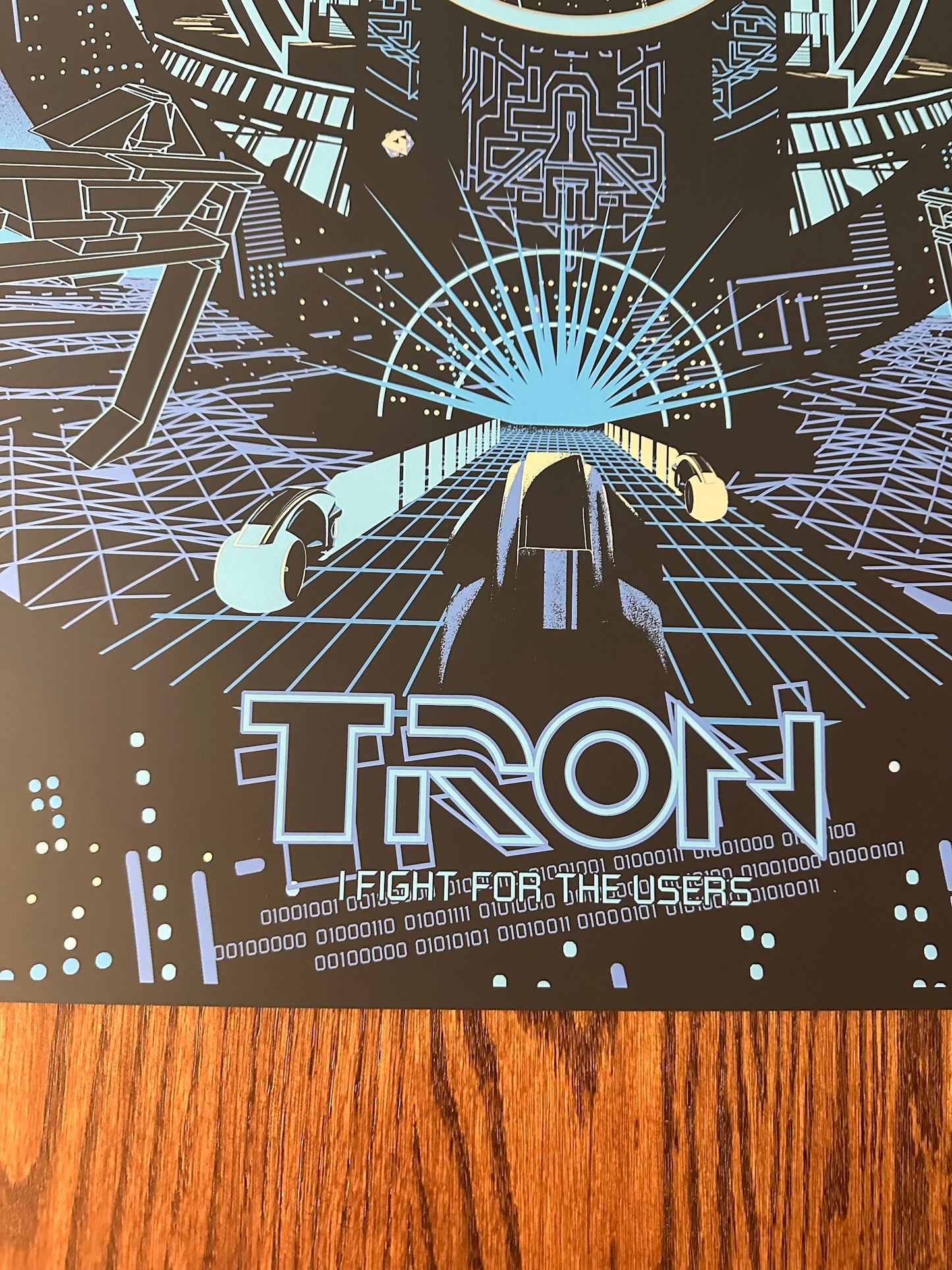 Raid71 - Tron 24x36 movie poster - detail image 5