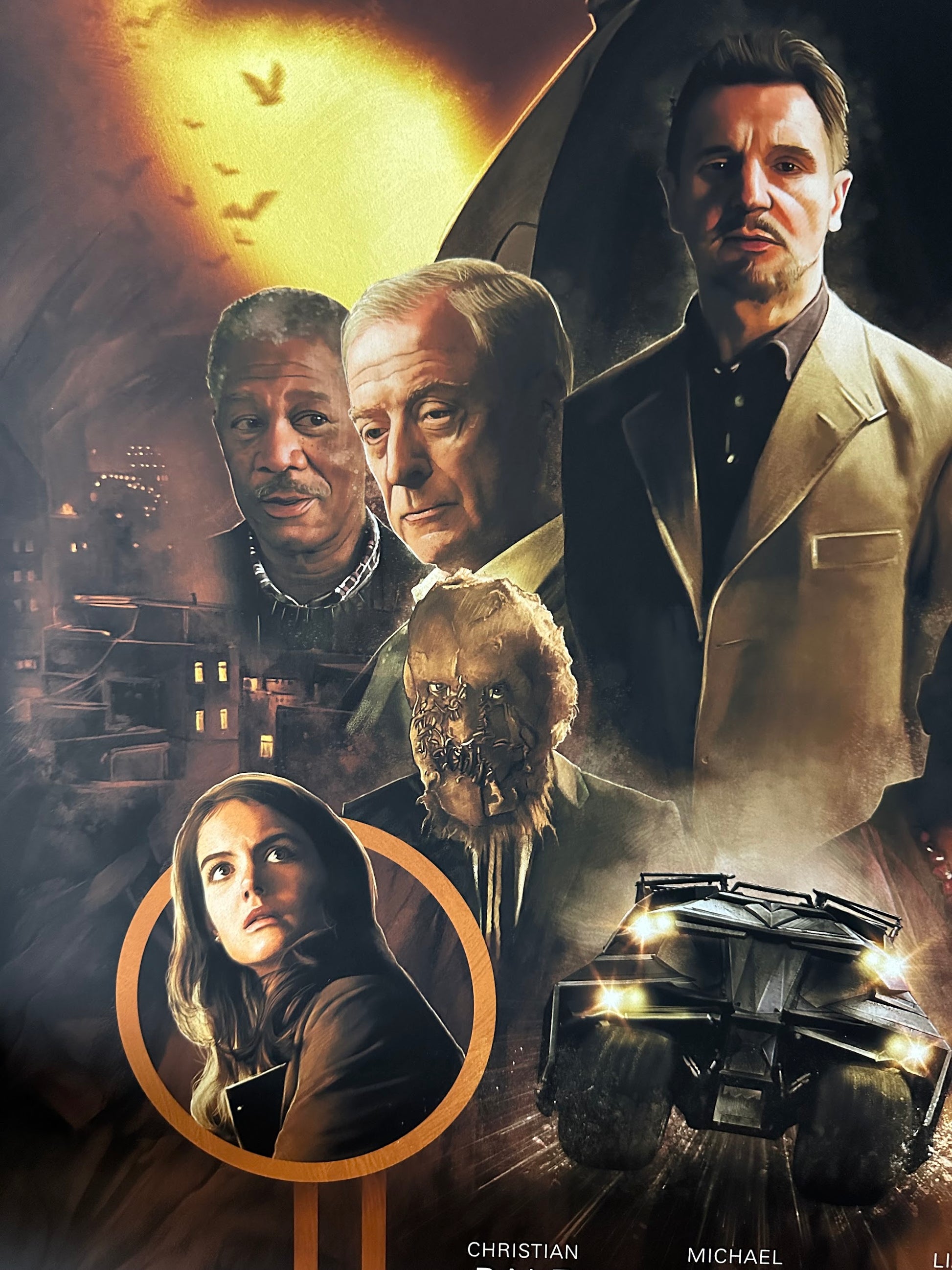 Rich Davies - Batman Begins 24x36 movie poster - detail image 3
