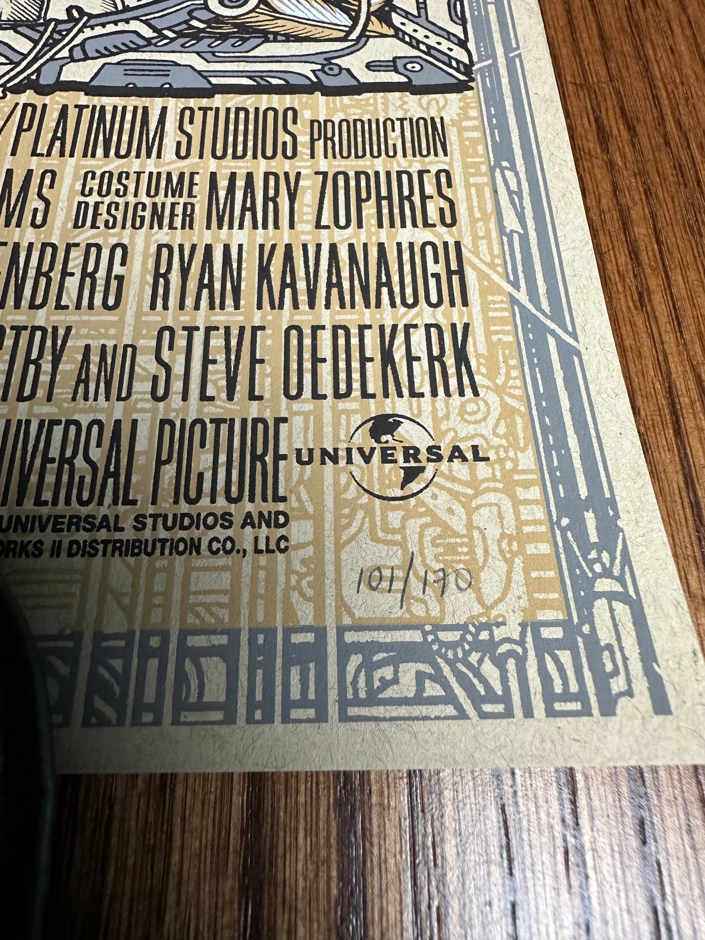 Florian Bertmer - Cowboys & Aliens 24x36 movie poster - detail image 7