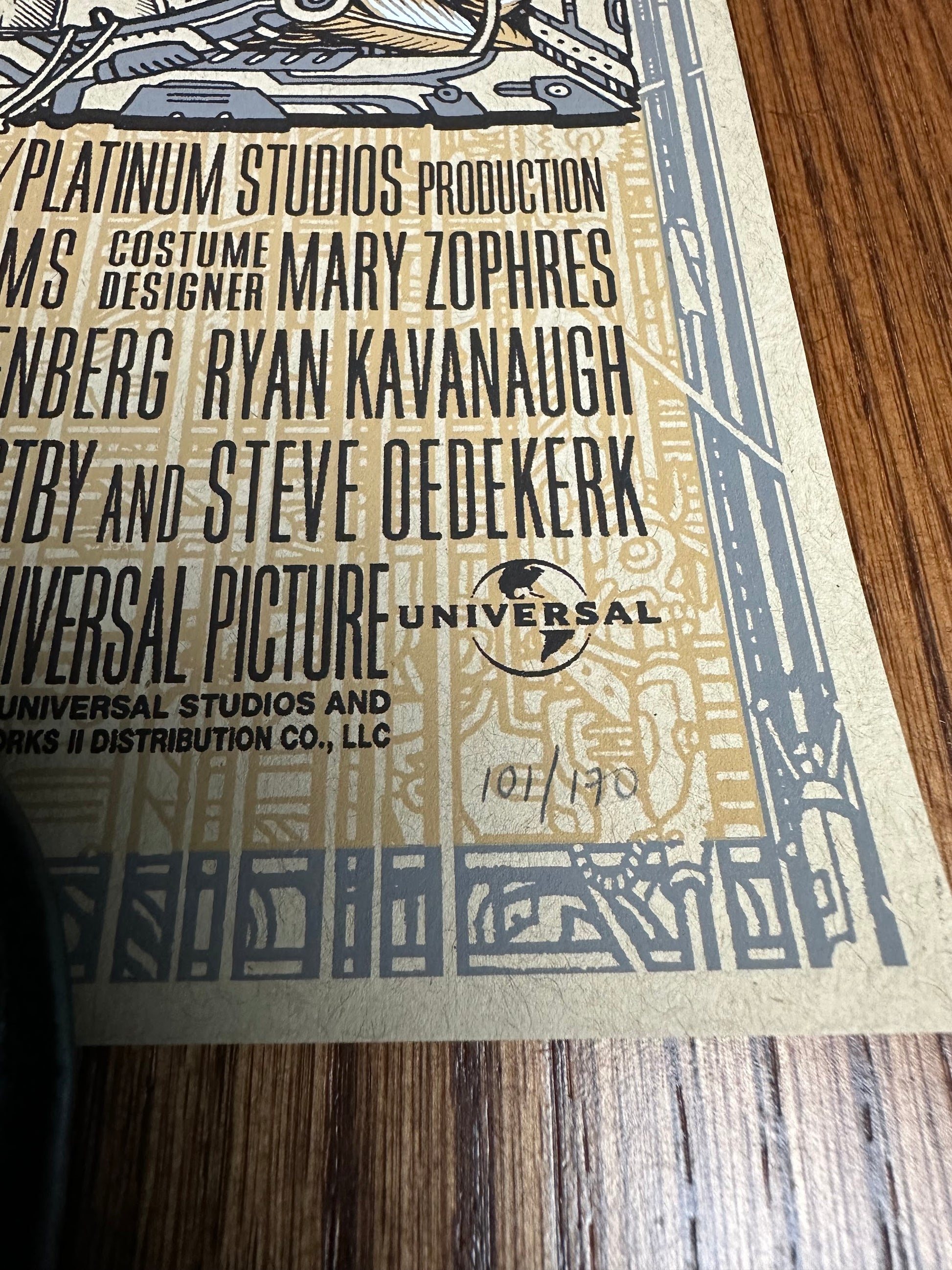 Florian Bertmer - Cowboys & Aliens 24x36 movie poster - detail image 7