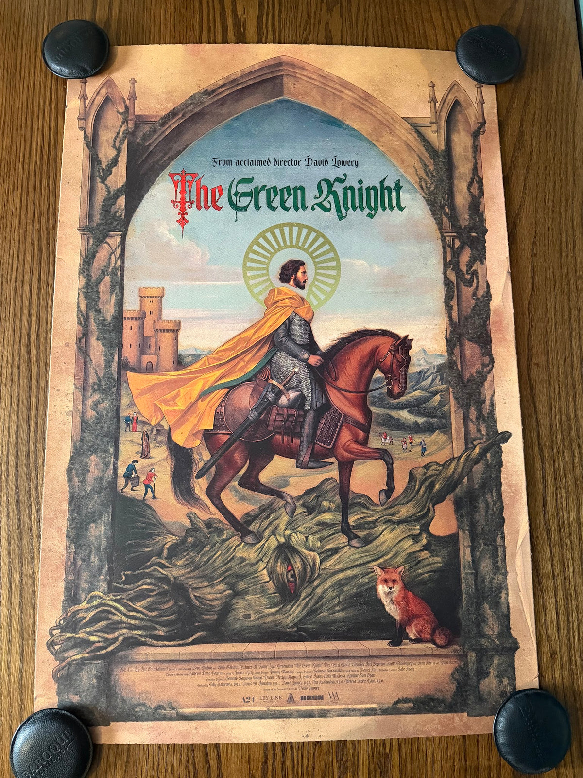 Denver Balbaboco - The Green Knight - 24x36 - Limited Edition Poster