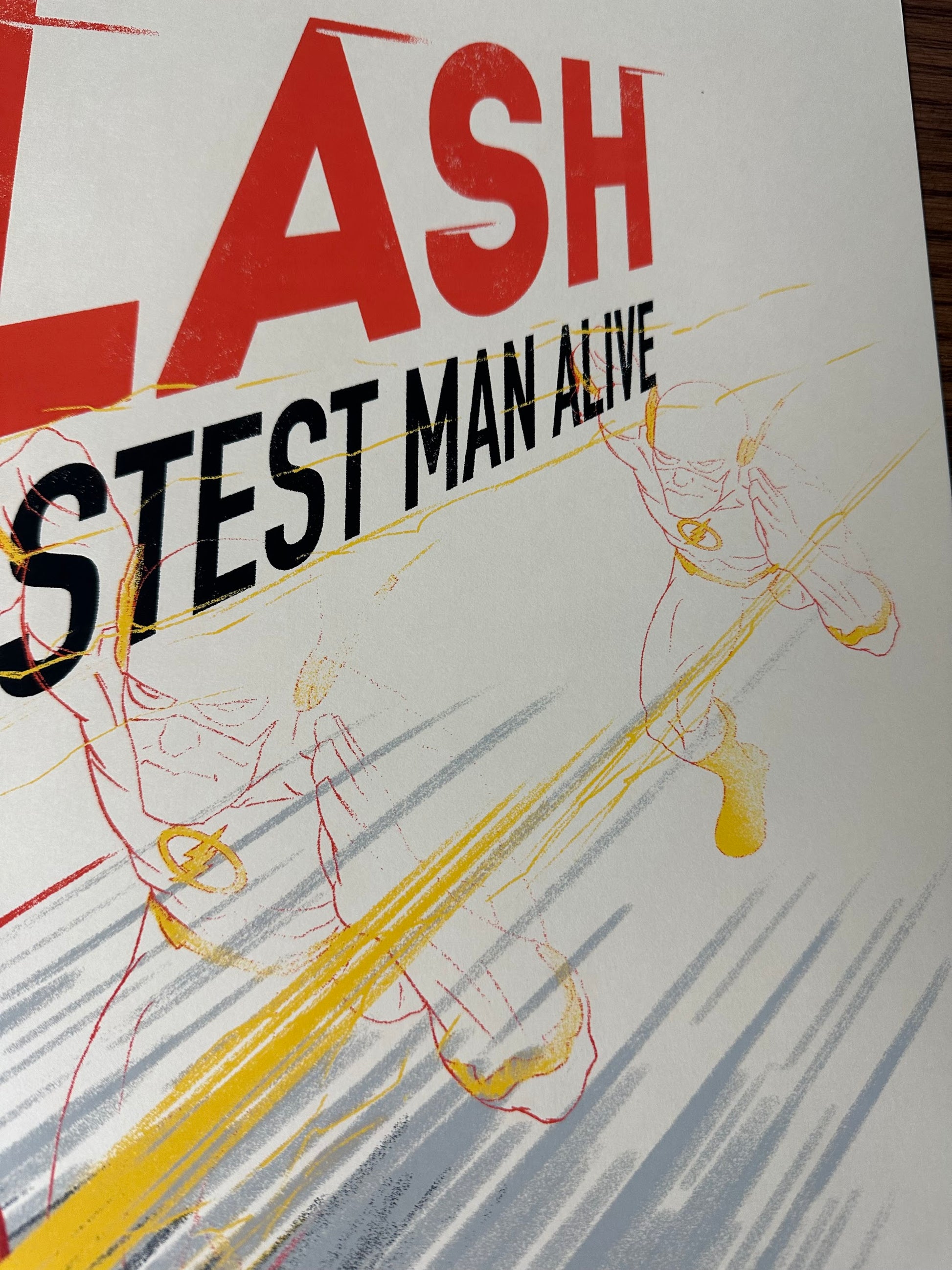 Doaly - The Flash 18x24 movie poster
