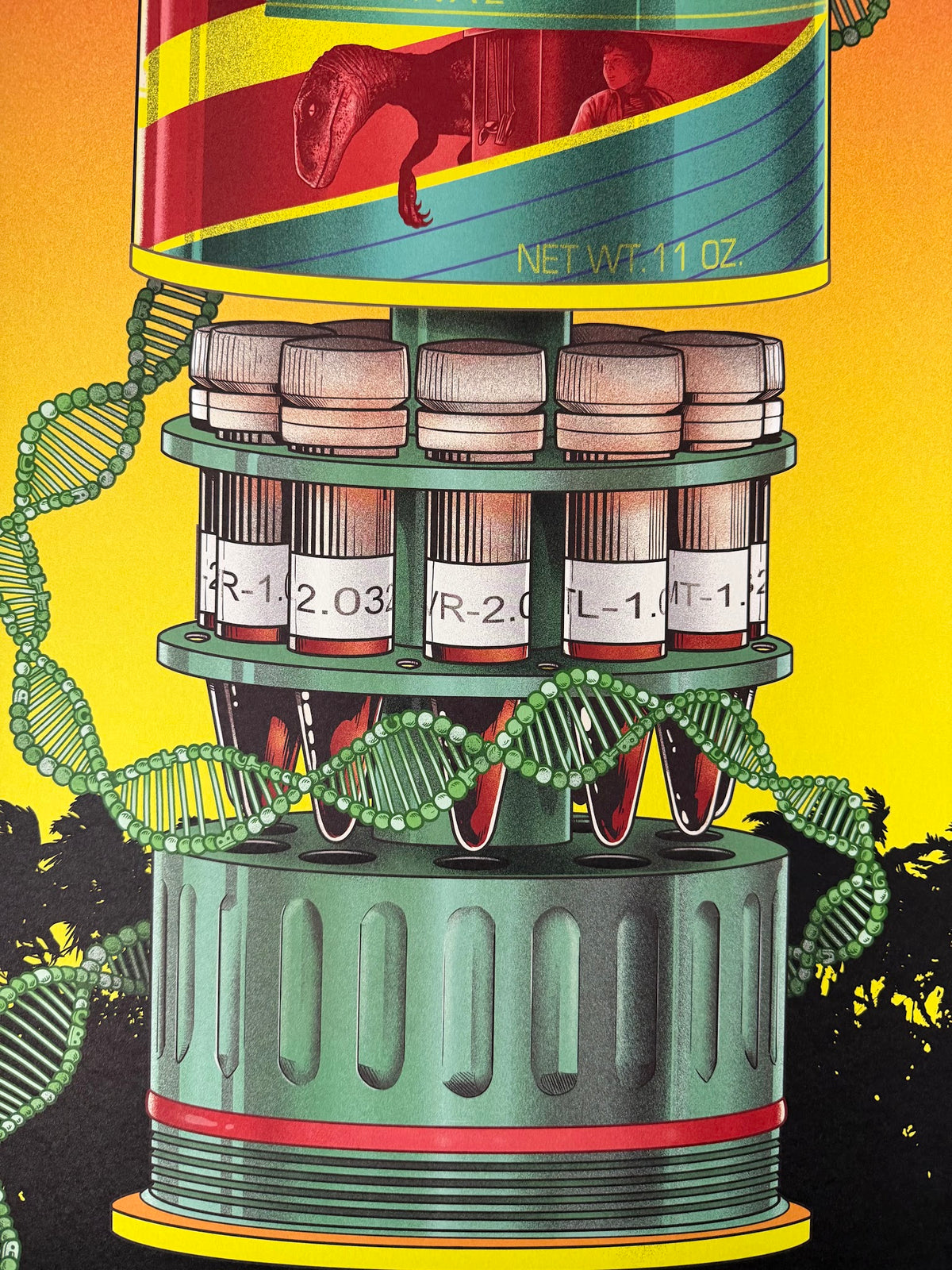 Mark Bell - Jurassic Park - 12x36 - Limited Edition Poster