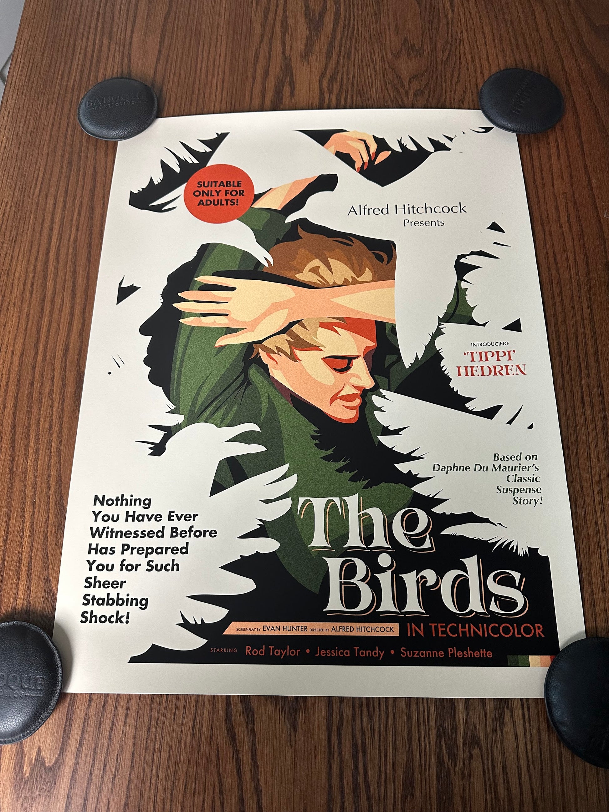 Danny Haas - The Birds 18x24 movie poster
