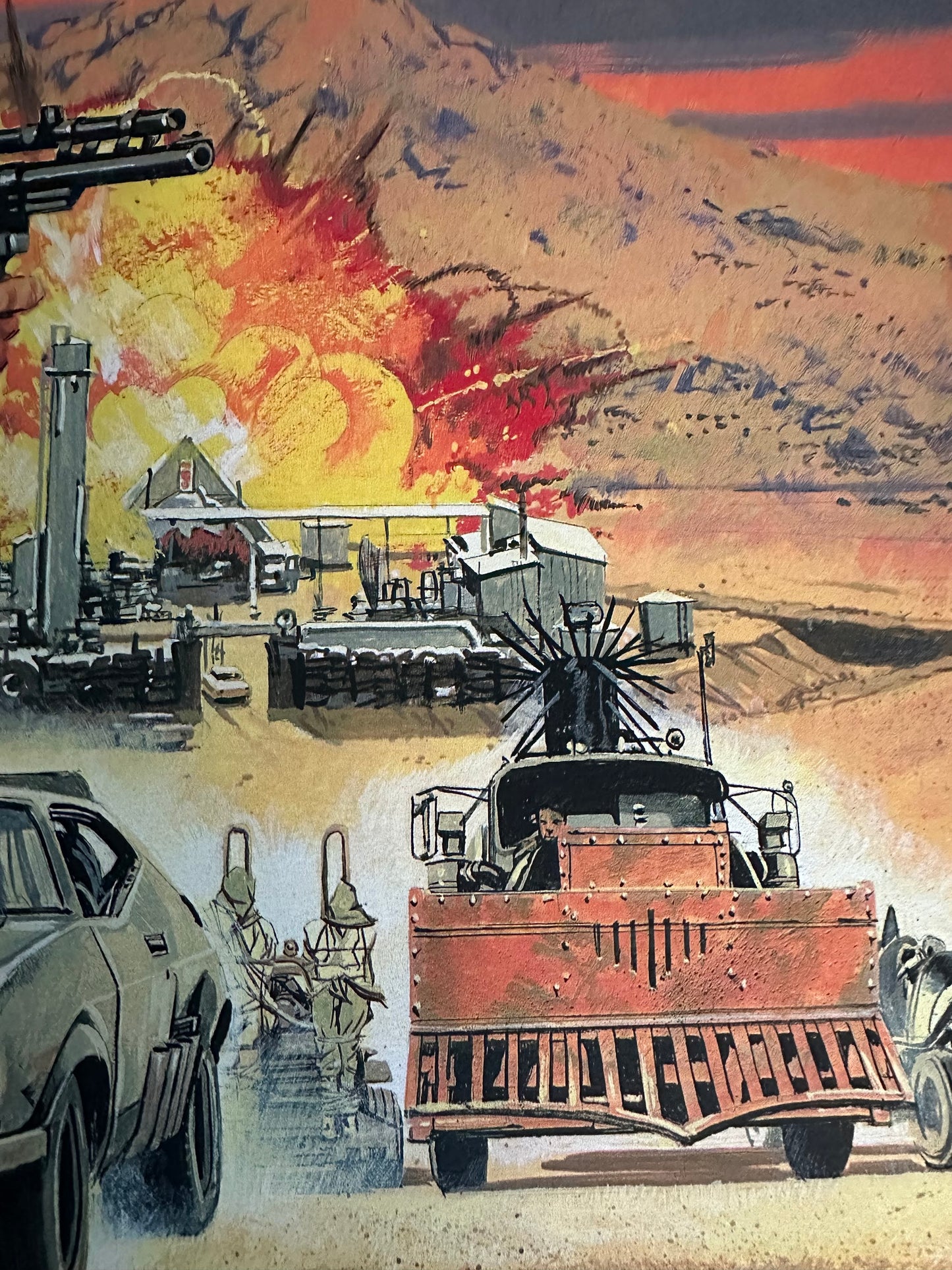 Paul Mann - Mad Max 2 Variant 36x24 movie poster - detail image 7