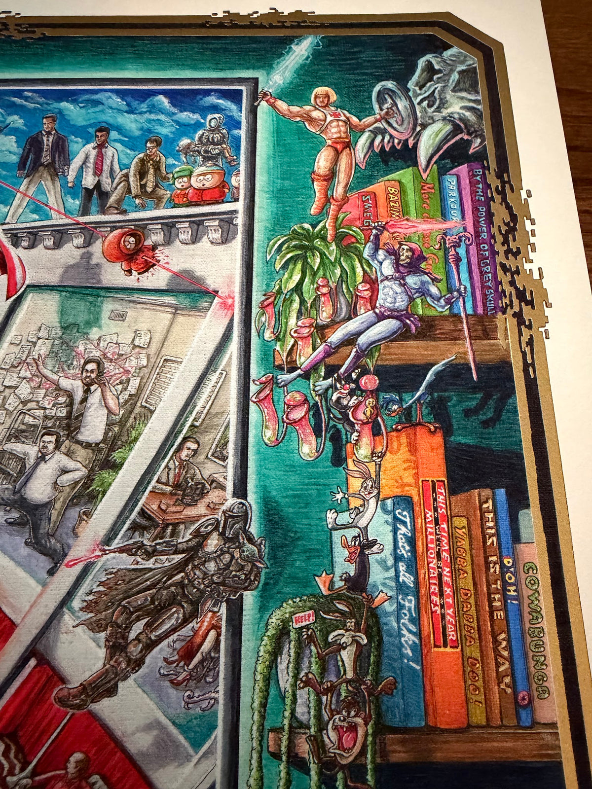 Jeff Murray - The Small Screen - 36x24 - Limited Edition Poster