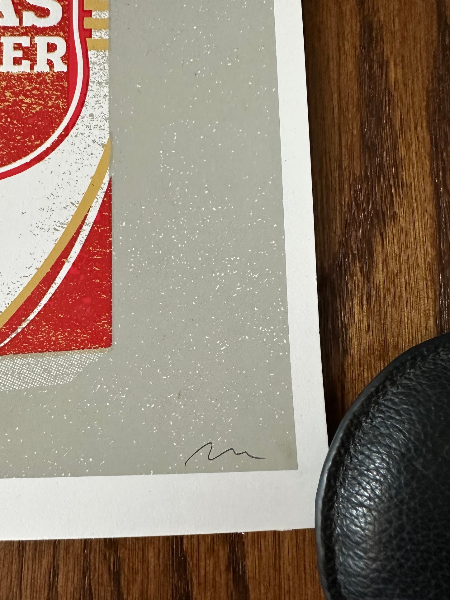 Nate Duval - Lonestar Beer Texas Forever 8x10 art print - detail image 3