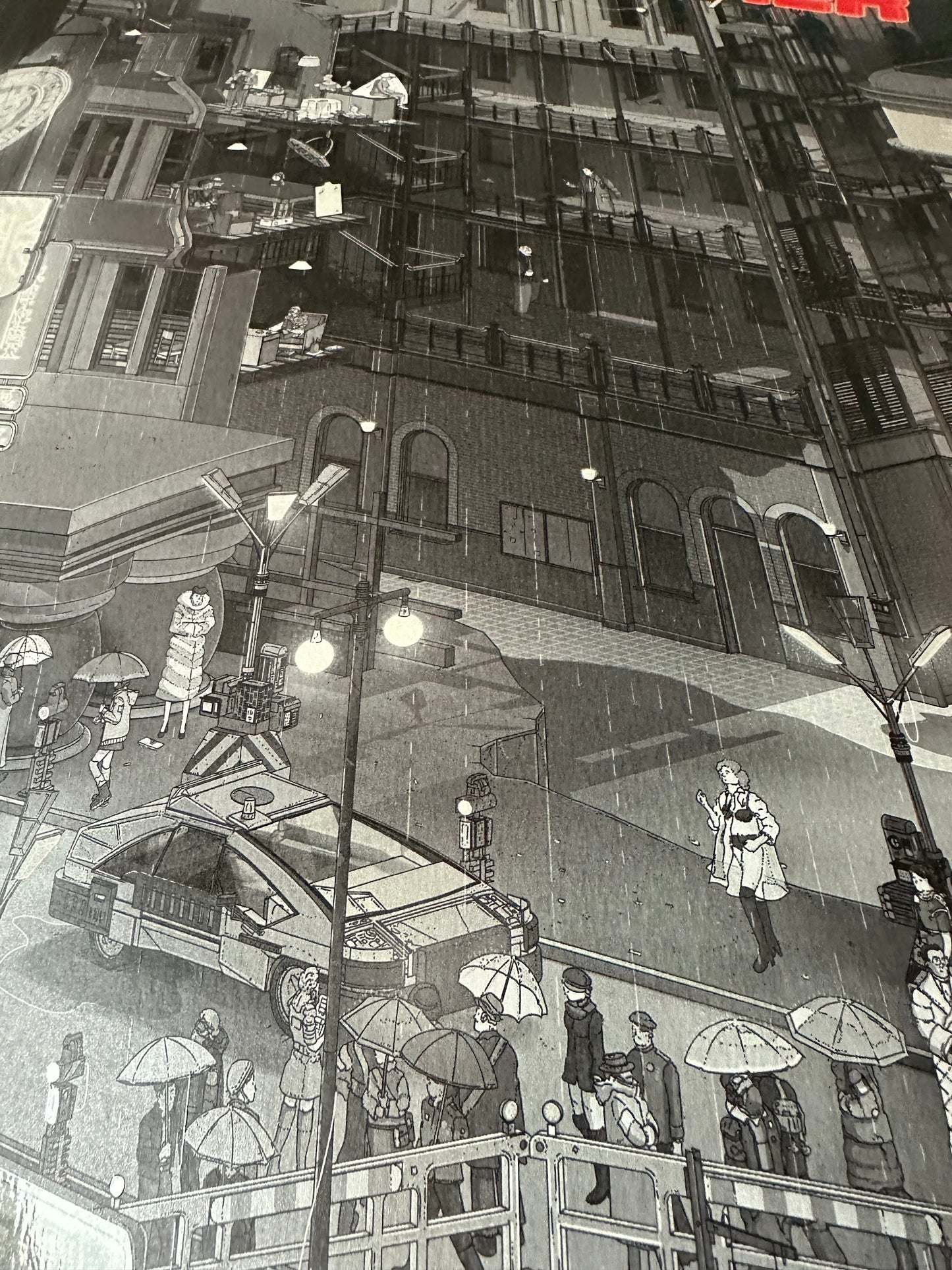 Doug John Miller - Blade Runner B&W Variant 24x36 movie poster - detail image 8