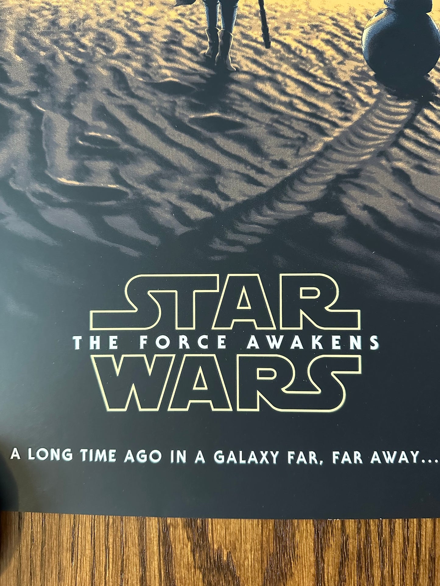 Florey - Star Wars The Force Awakens 12x24 movie poster - detail image 4