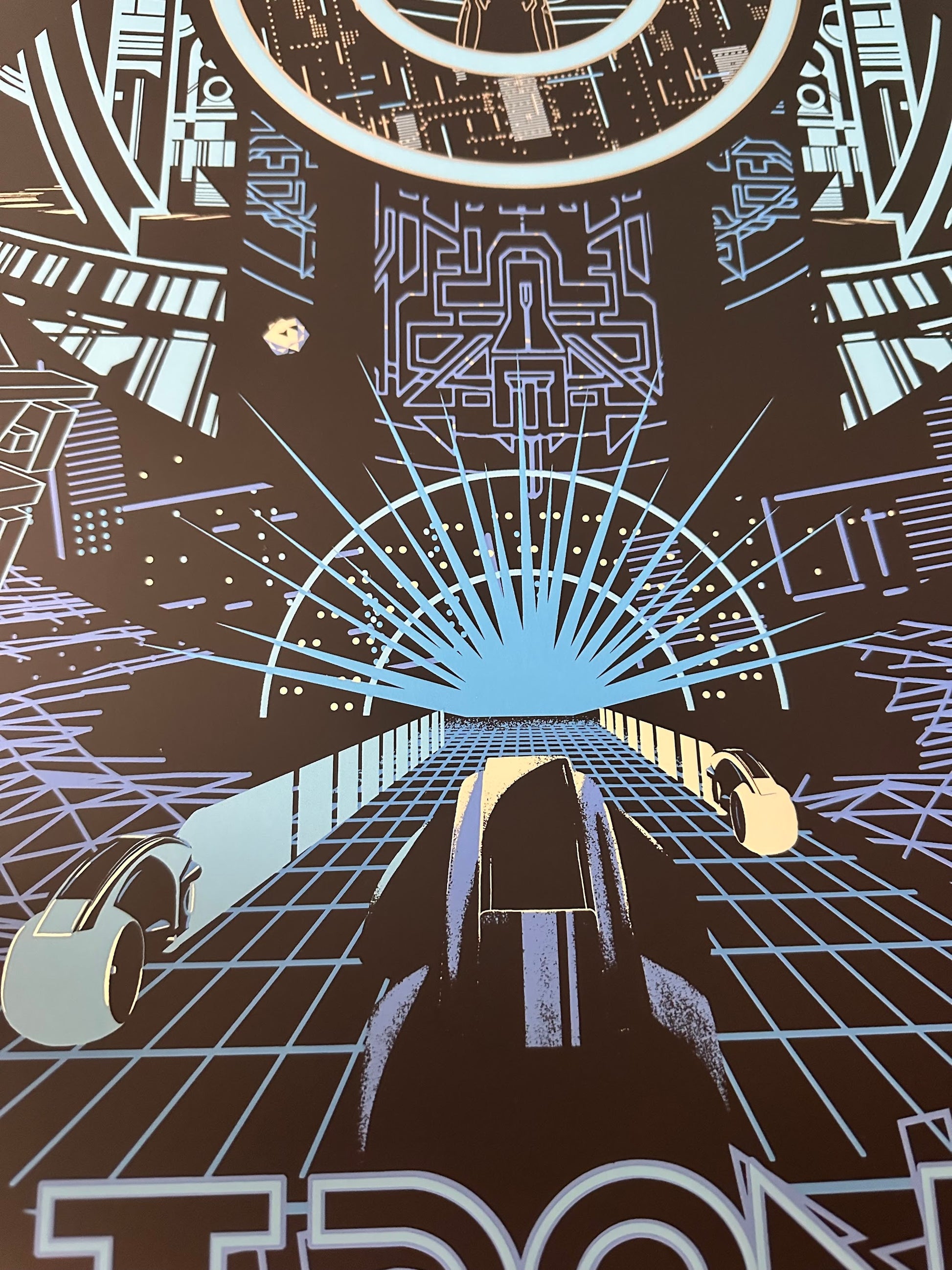Raid71 - Tron 24x36 movie poster - detail image 4