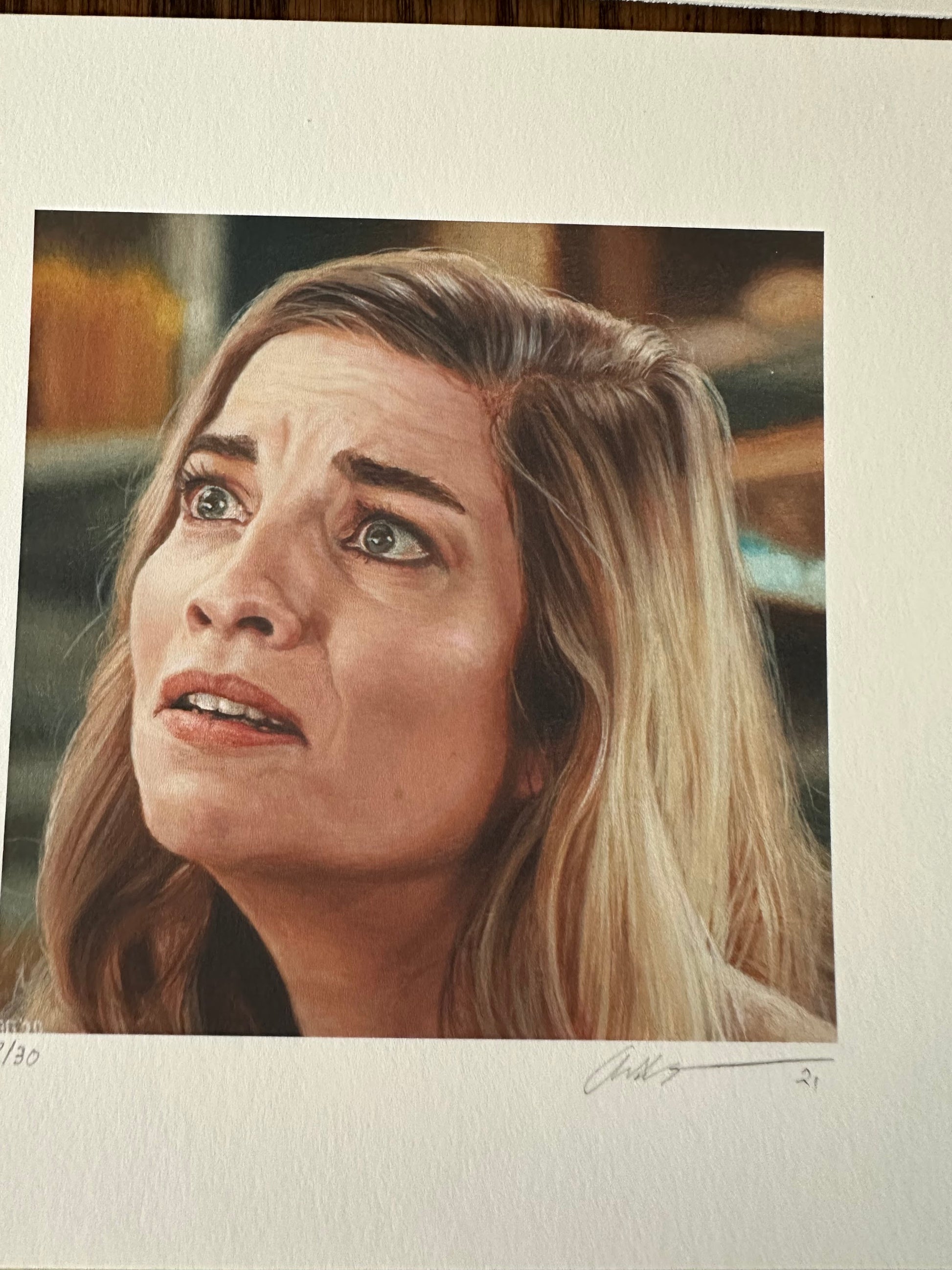 Ashton Gallagher - Schitt's Creek Rose Family Portrait Set 6x6 art print - detail image 5