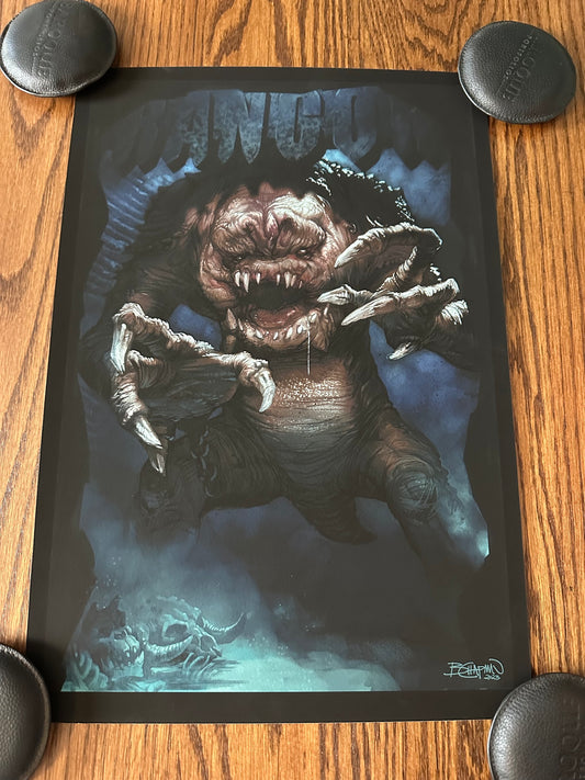 Barrett Chapman - Rancor Portrait 13x19 art print