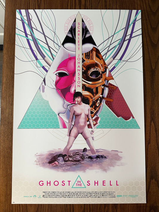 Alberto Reyes - Ghost in the Shell 24x36 movie poster