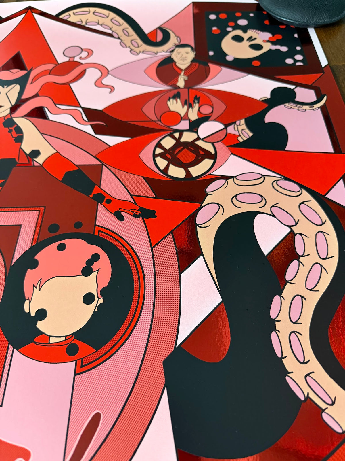 Murugiah - Doctor Strange Multiverse of Madness Red Foil Variant - 24x36 - Limited Edition Poster