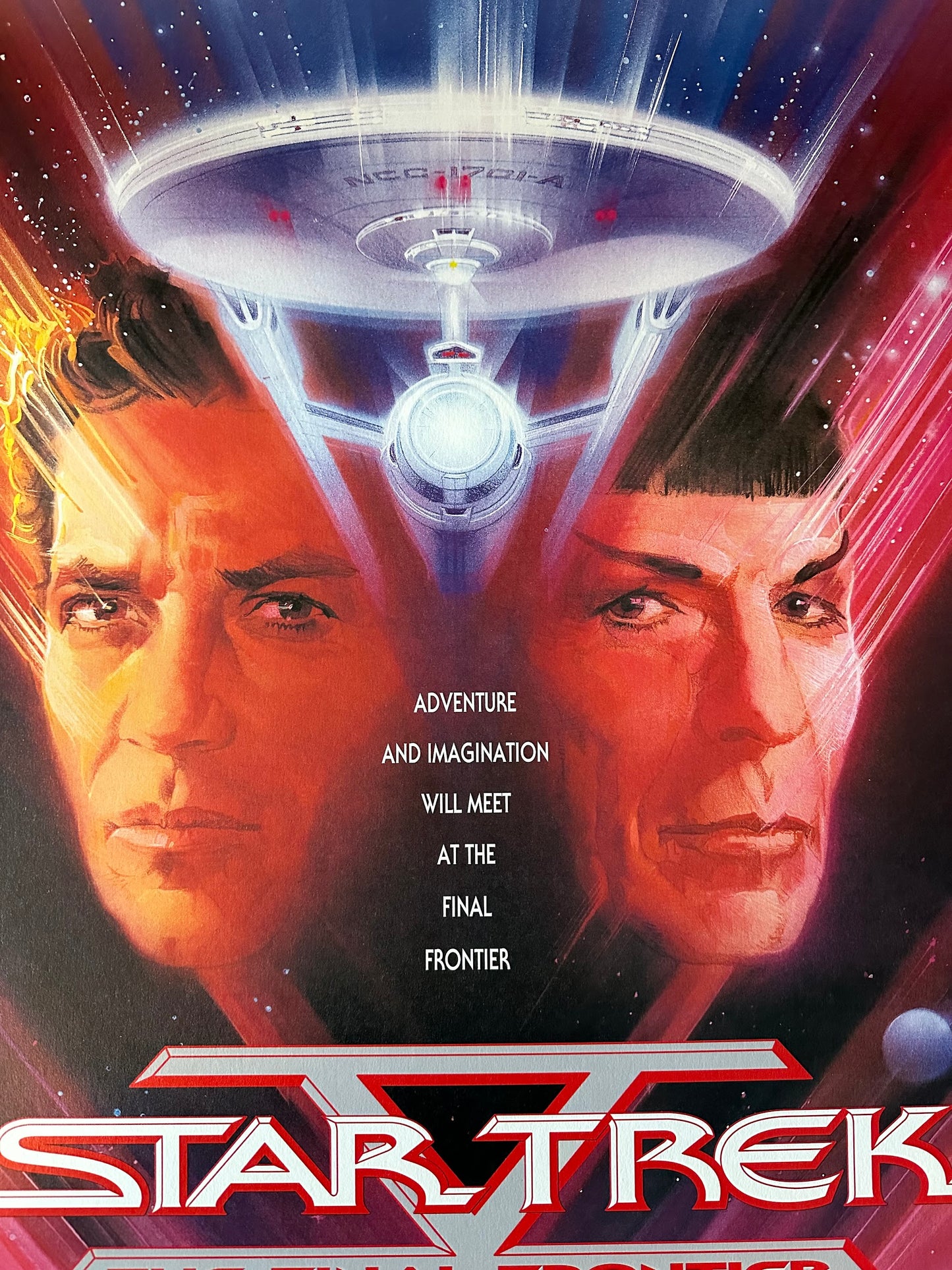 Bob Peak - Star Trek V: The Final Frontier 24x36 movie poster - detail image 2
