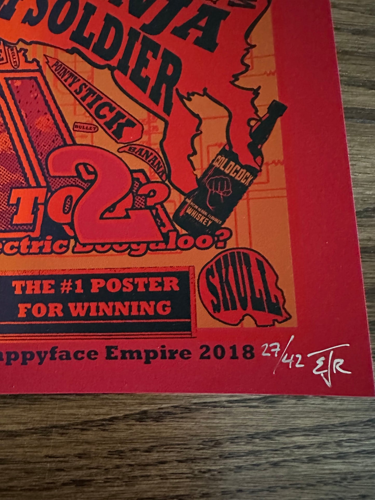 EJR - Deadpool 2 18x24 movie poster - detail image 2