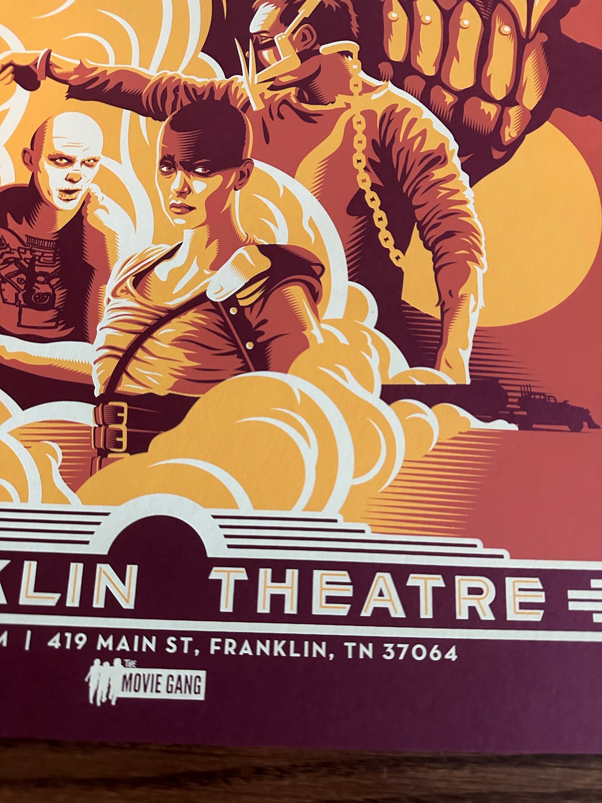 Ryan Brinkerhoff - Mad Max Fury Road 18x24 movie poster - detail image 4