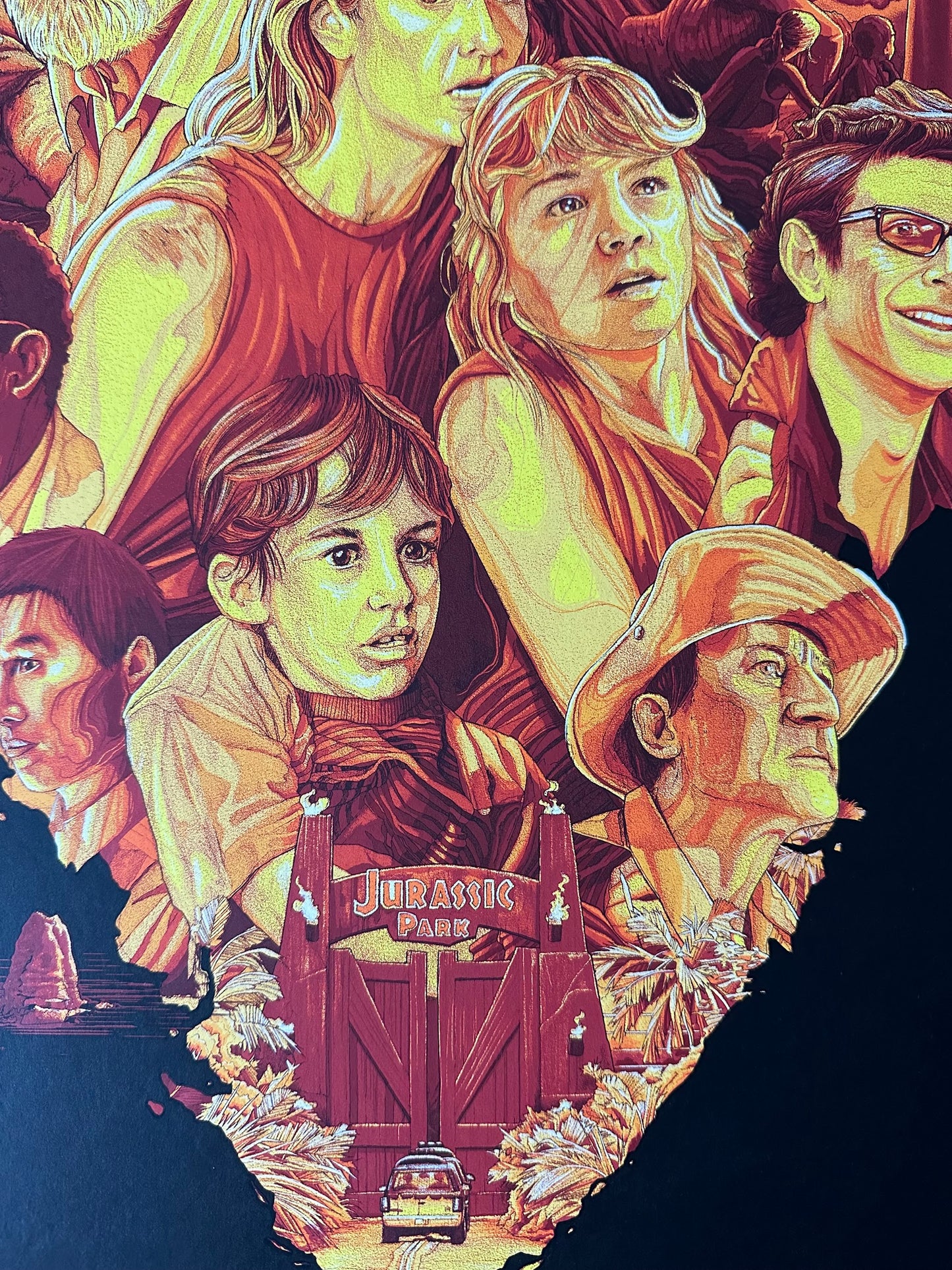 Tavo Montanez - Jurassic Park 24x36 movie poster - detail image 6