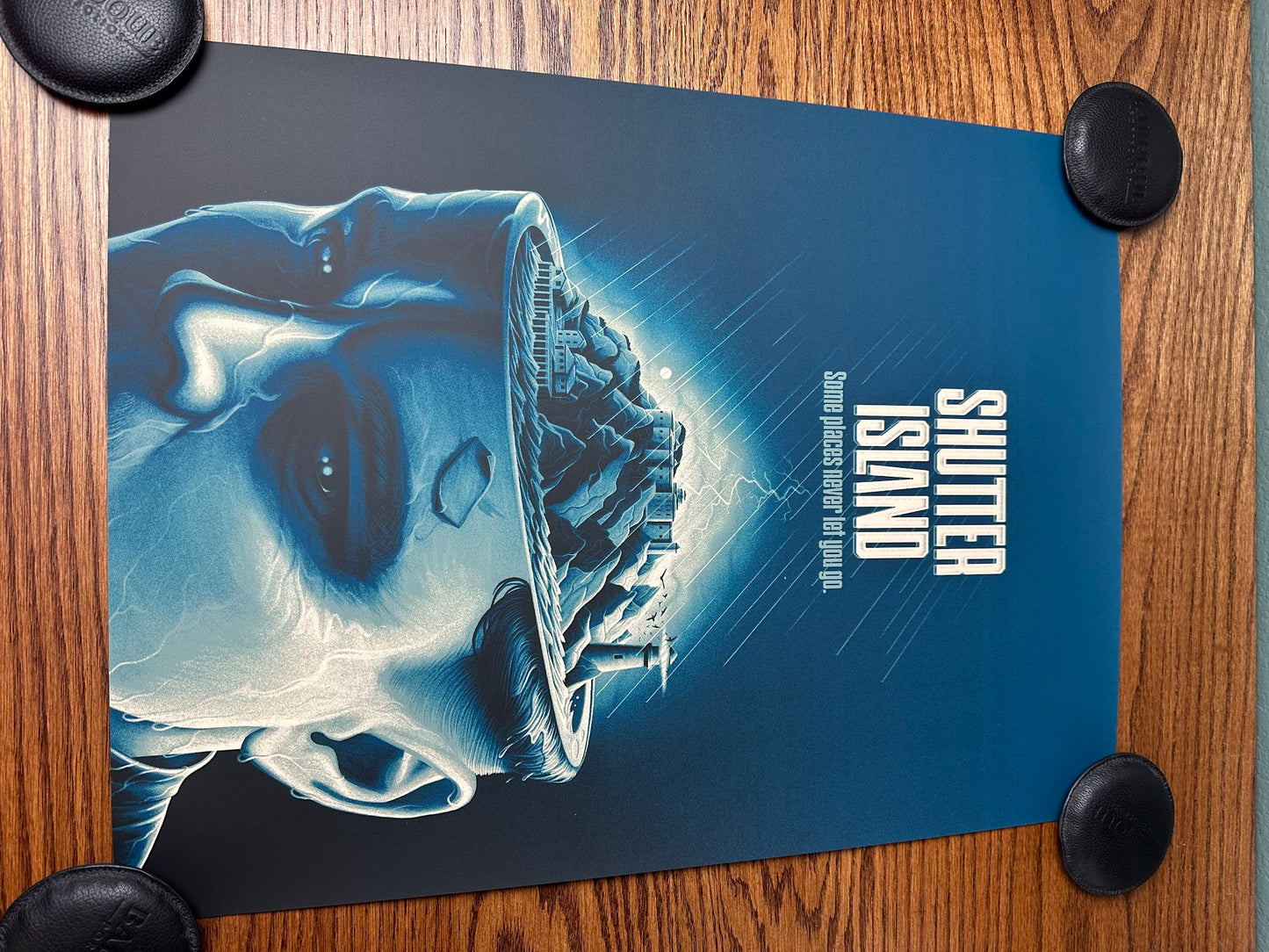 Melvin Mago - Shutter Island 18x24 movie poster