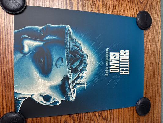 Melvin Mago - Shutter Island 18x24 movie poster