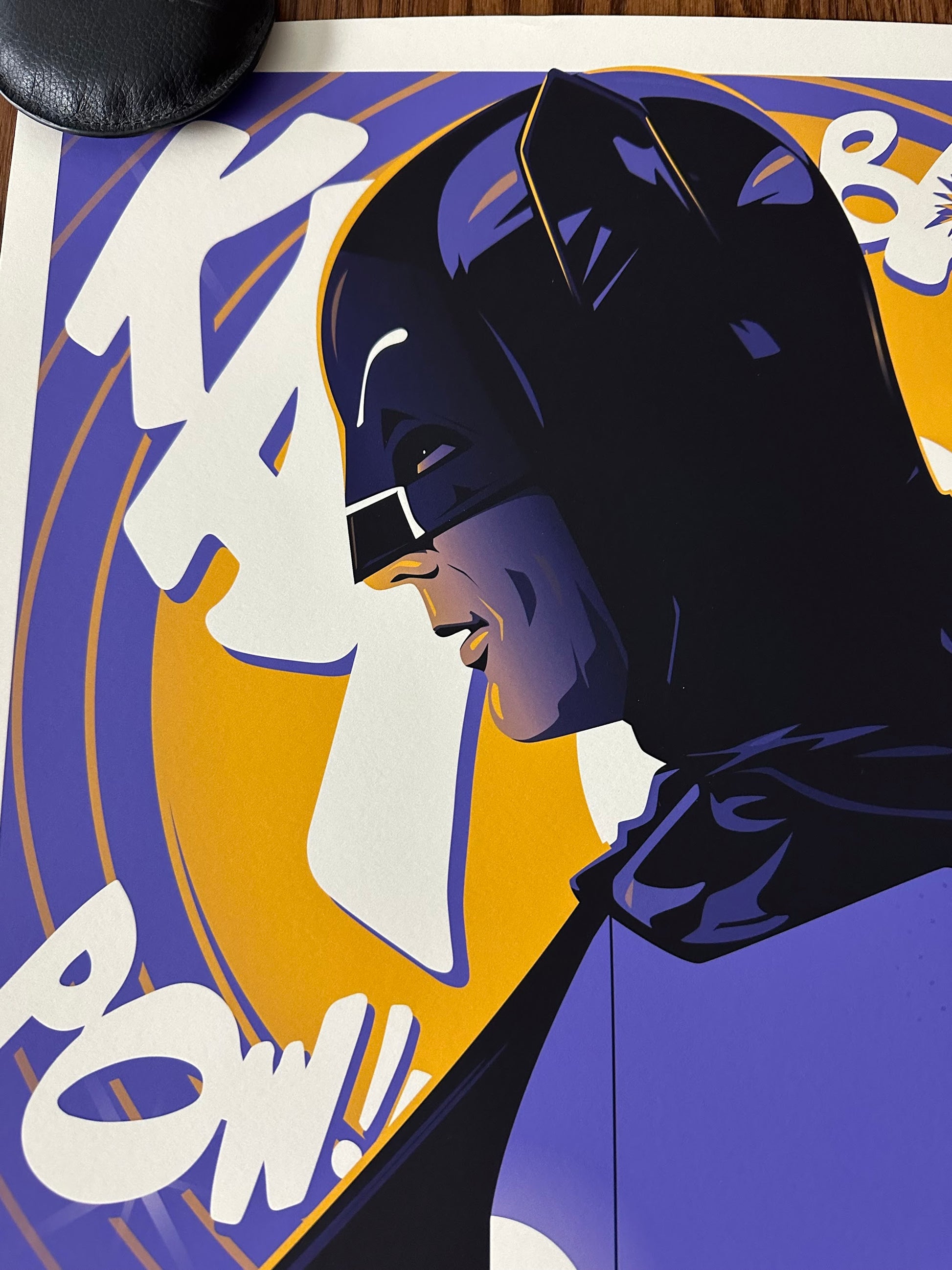 Julien Rico Jr - Batman "Kapow" 18x24 movie poster - detail image 3
