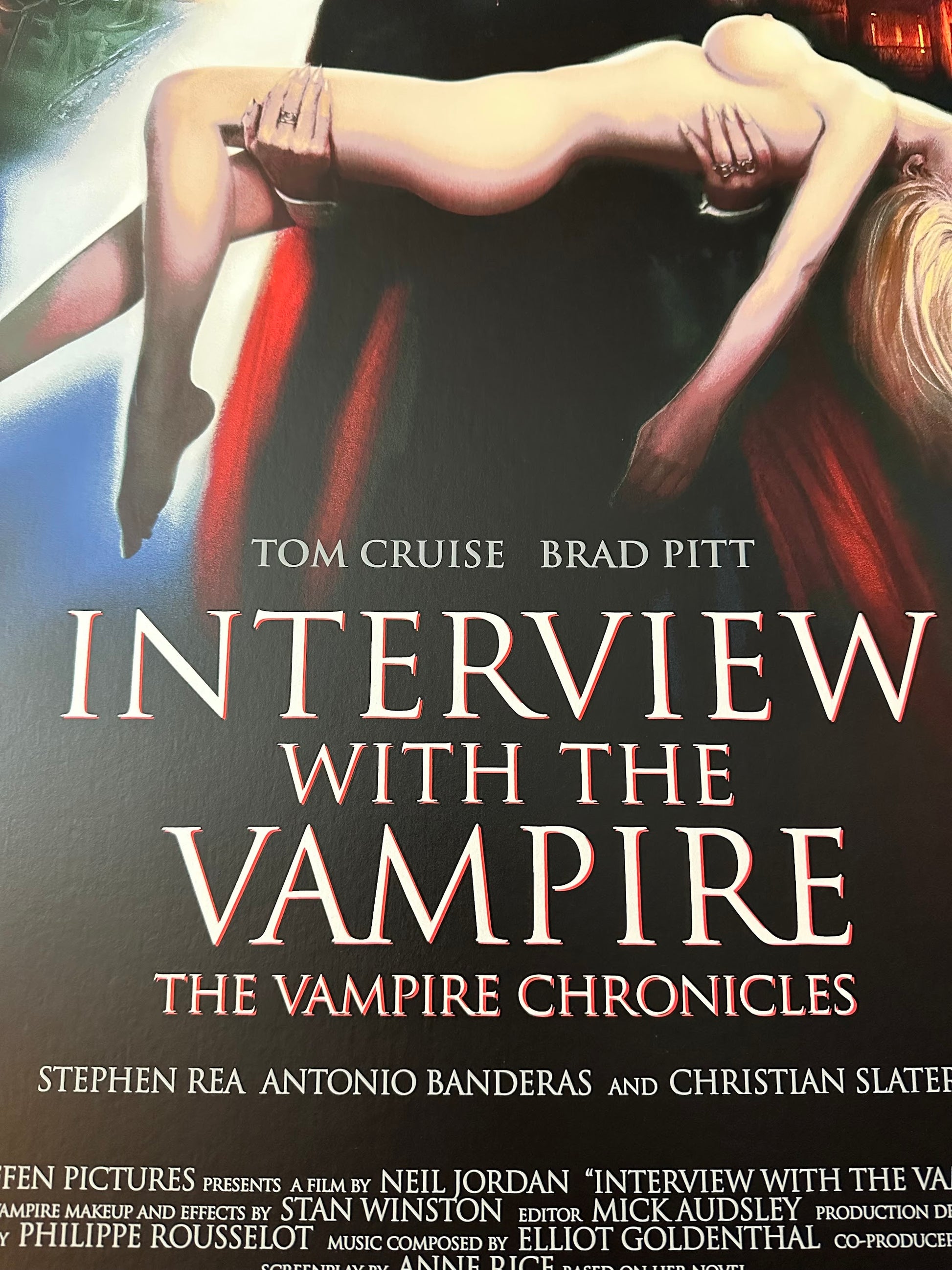 Enzo Sciotti - Interview with a Vampire movie poster - detail image 2