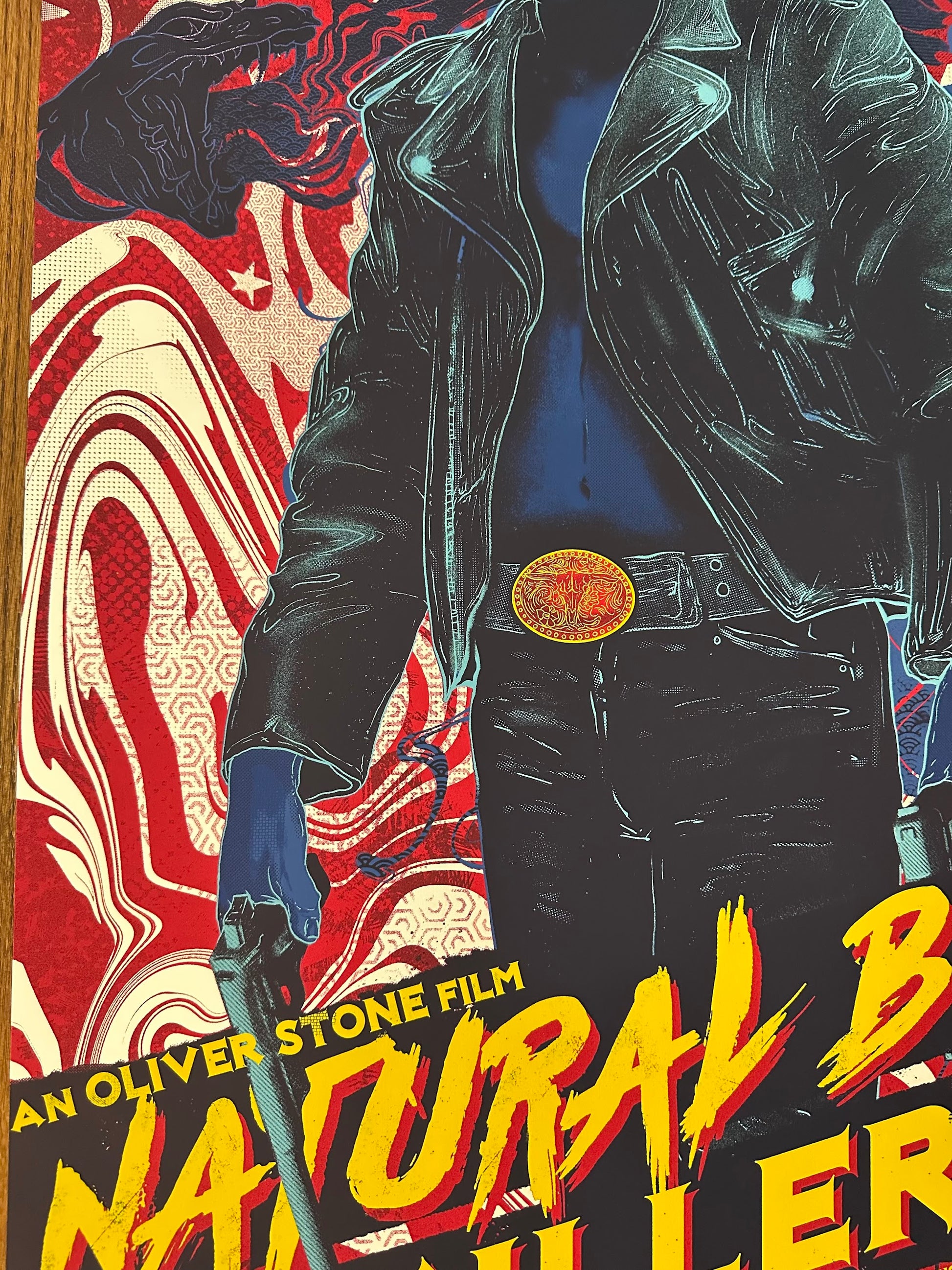 Nikita Kaun - Natural Born Killers 24x36 movie poster - detail image 5