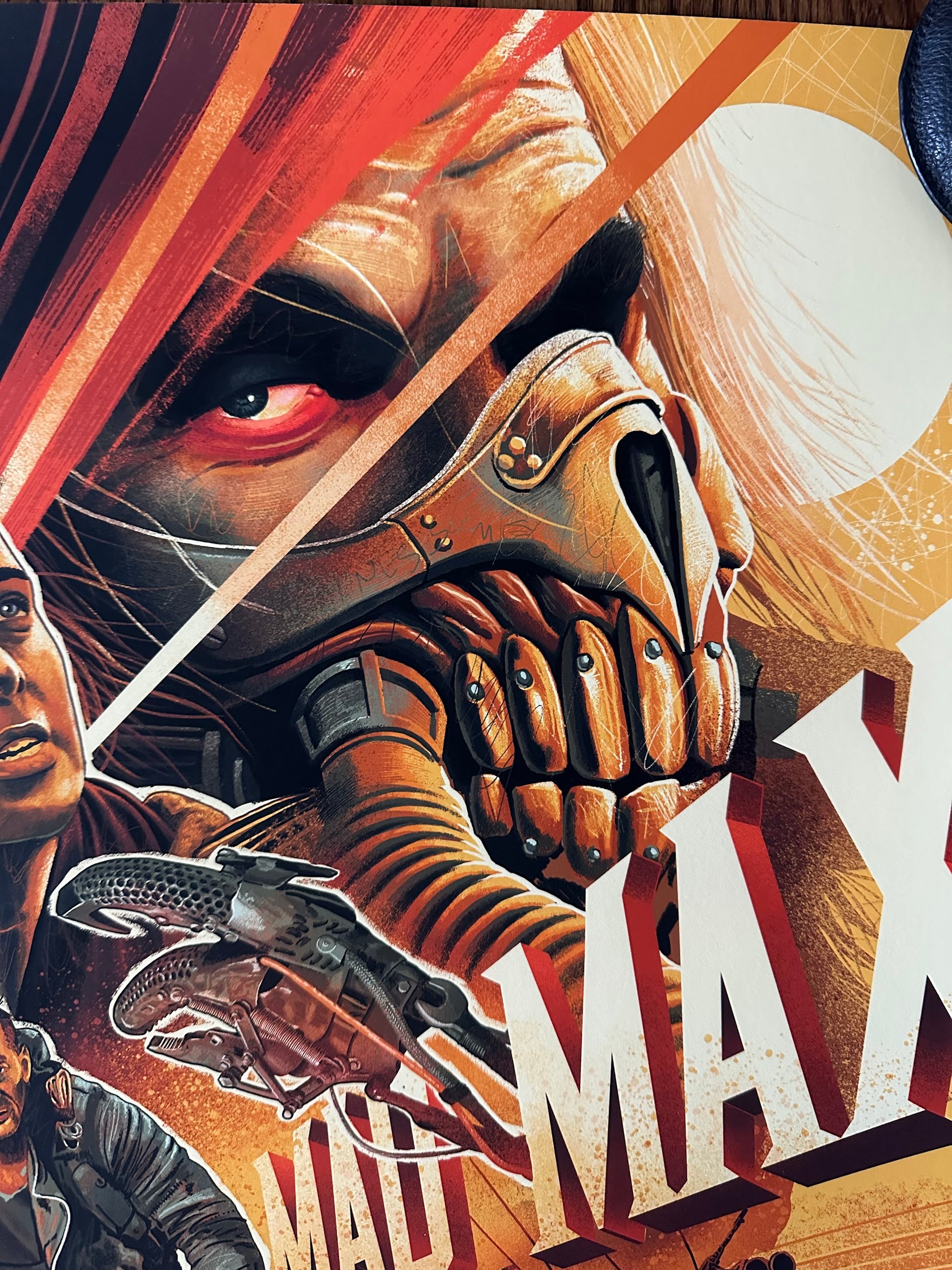 Danny Schlitz - Mad Max Fury Road 16x24 movie poster - detail image 2