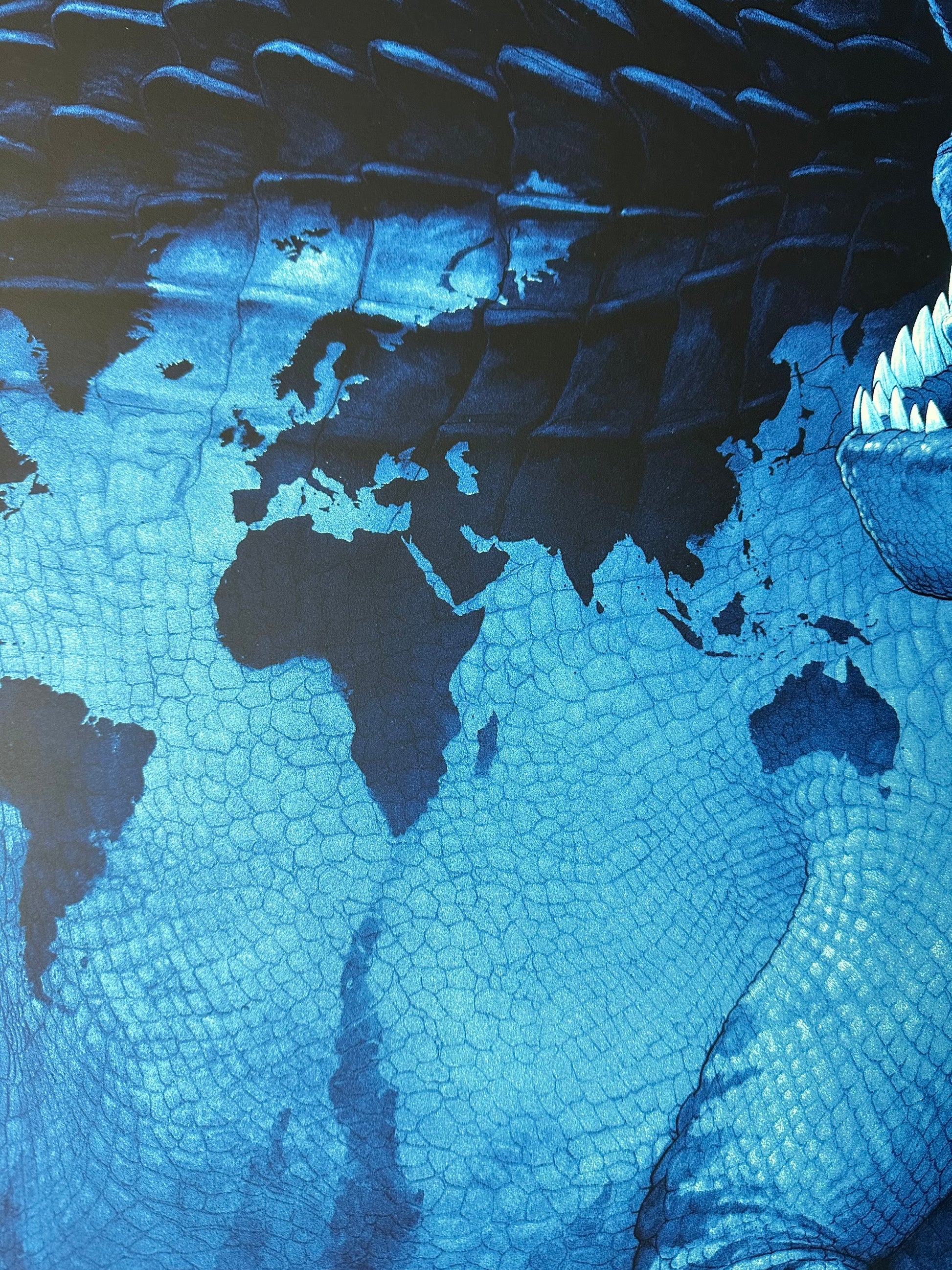 Phantom City Creative - Jurassic World Dominion Variant 36x24 movie poster - detail image 4